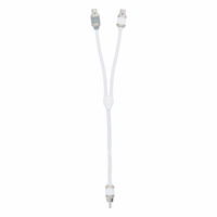 V10 RCA Y Cable | 1 Male to 2 Female | 6 in.
