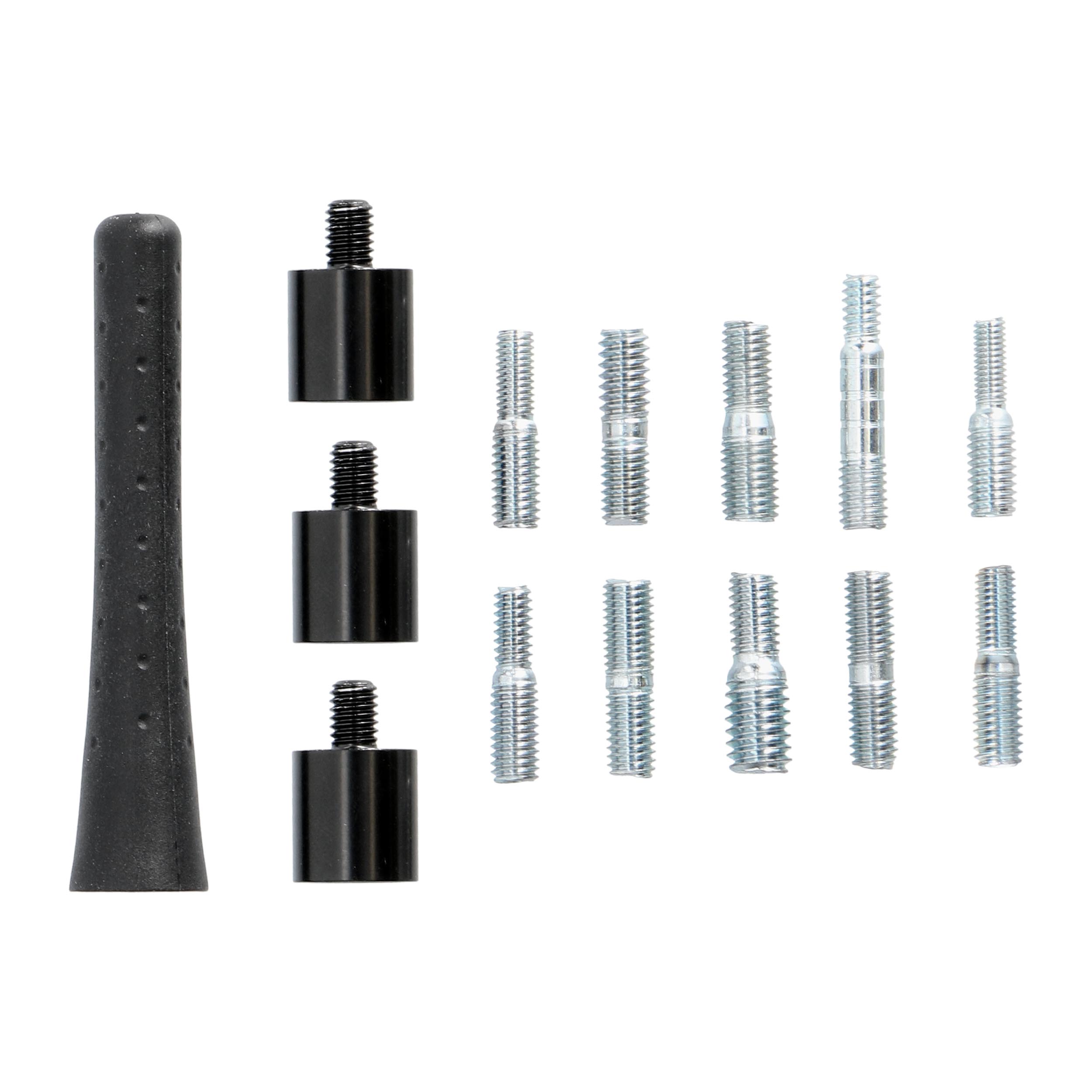 Black Rubber Replacement Mast - 3 inch