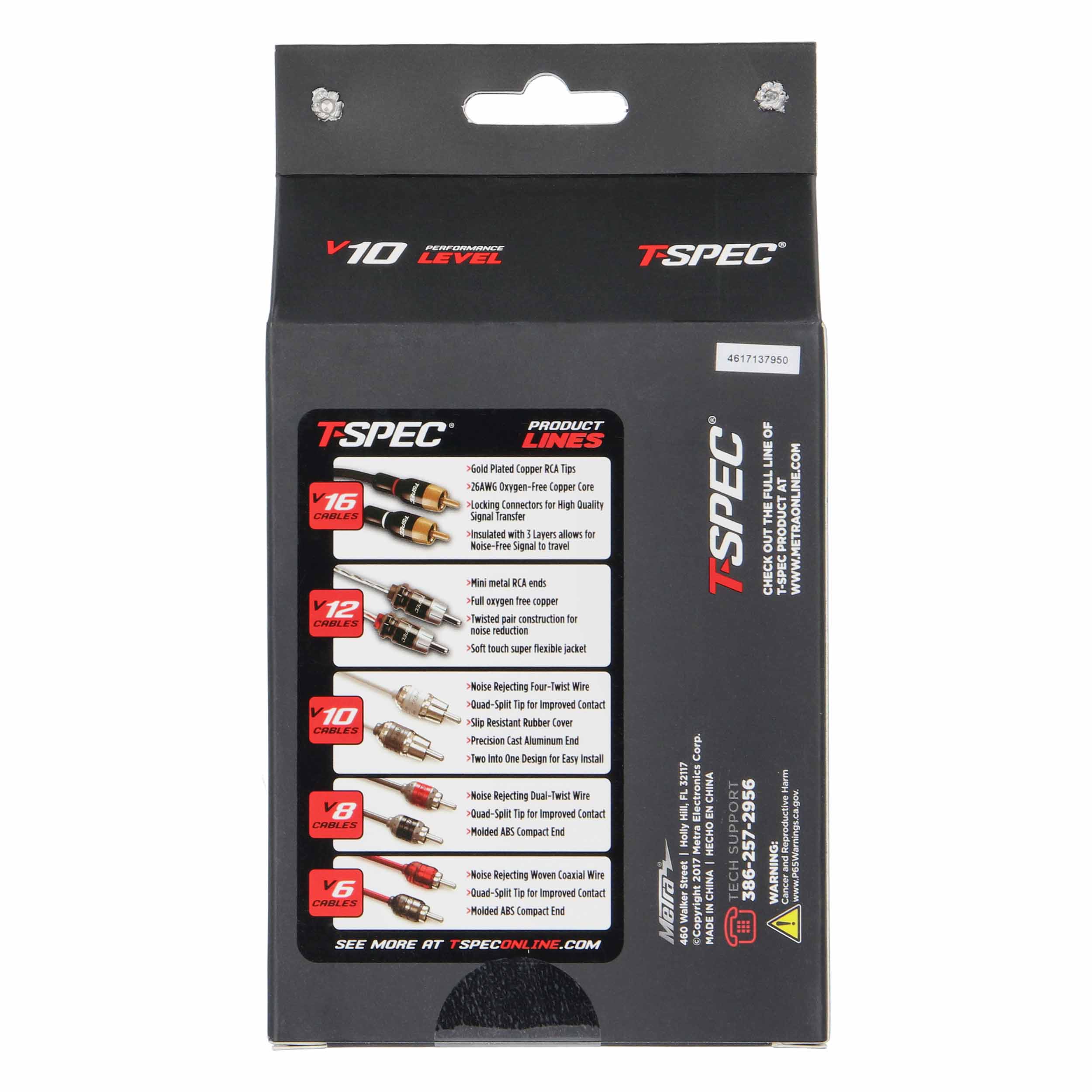 RCA v10 Series 2-Channel Audio Cable - 1M-2F