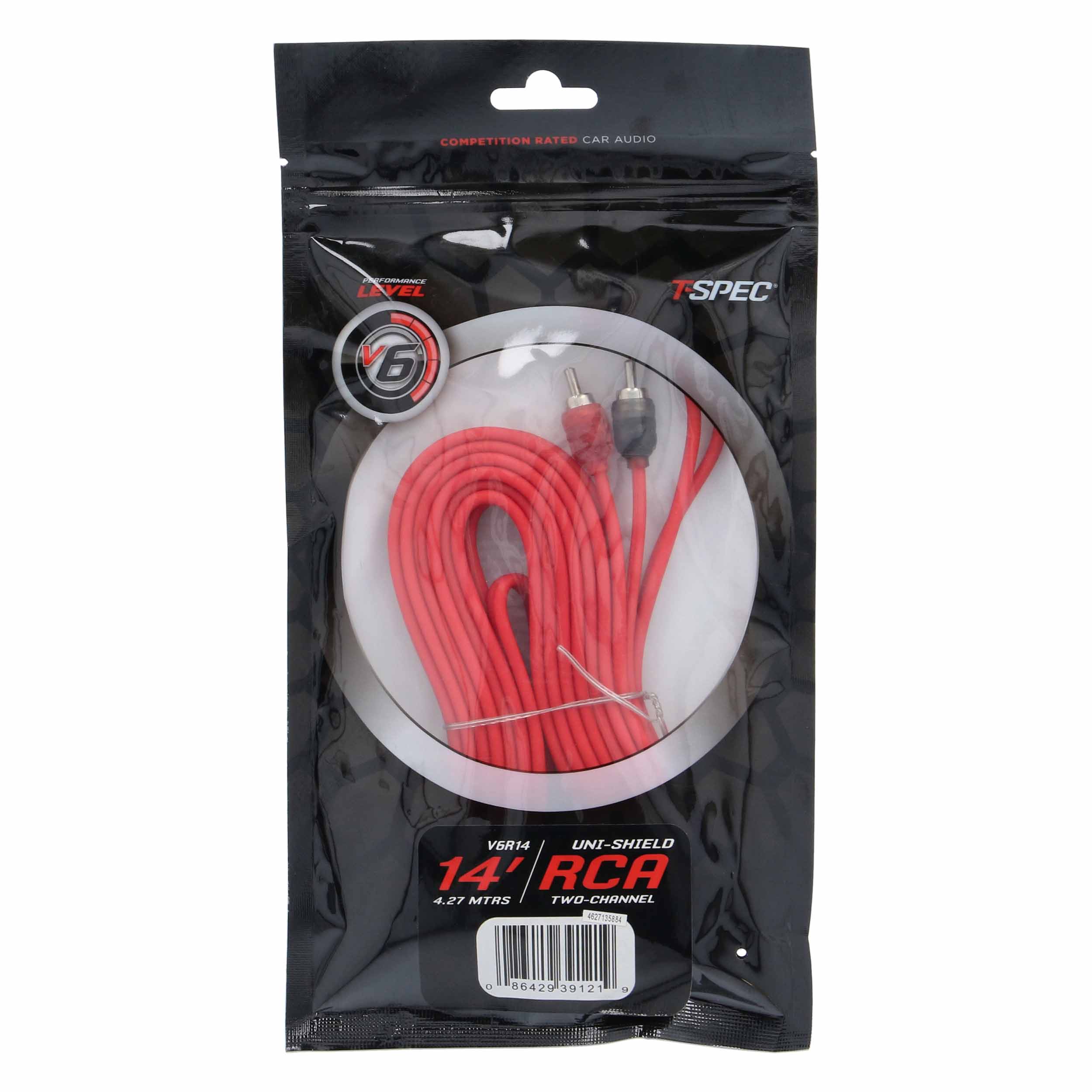 RCA v6 Series 2-Channel Audio Cable - 14 FT