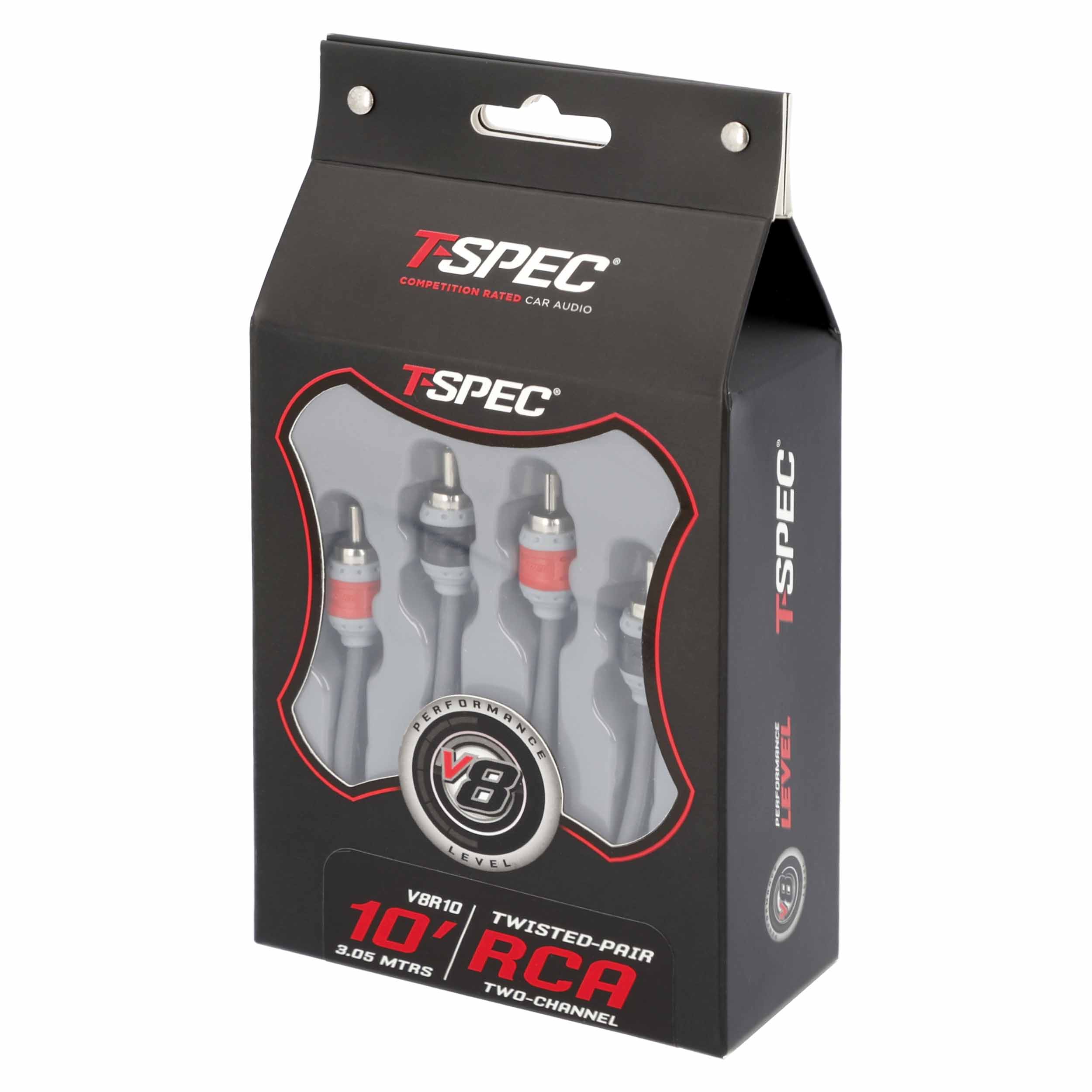 RCA v8 Series 2-Channel Audio Cable - 10 FT