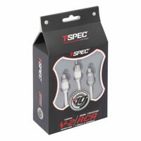 V10 RCA Y Cable | 1 Male to 2 Female | 6 in.