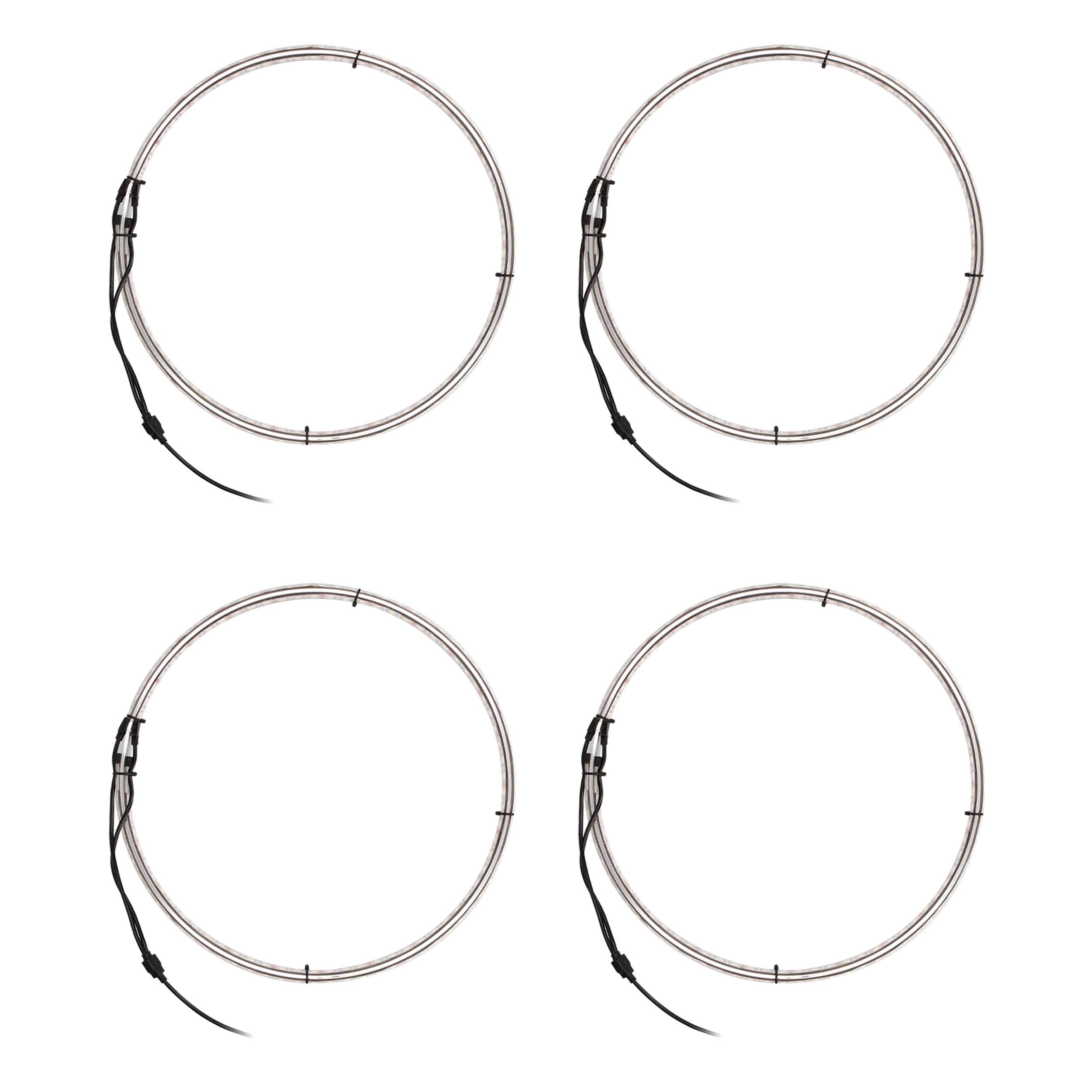 RGBW Expandable Wheel Rings -  15"-18"