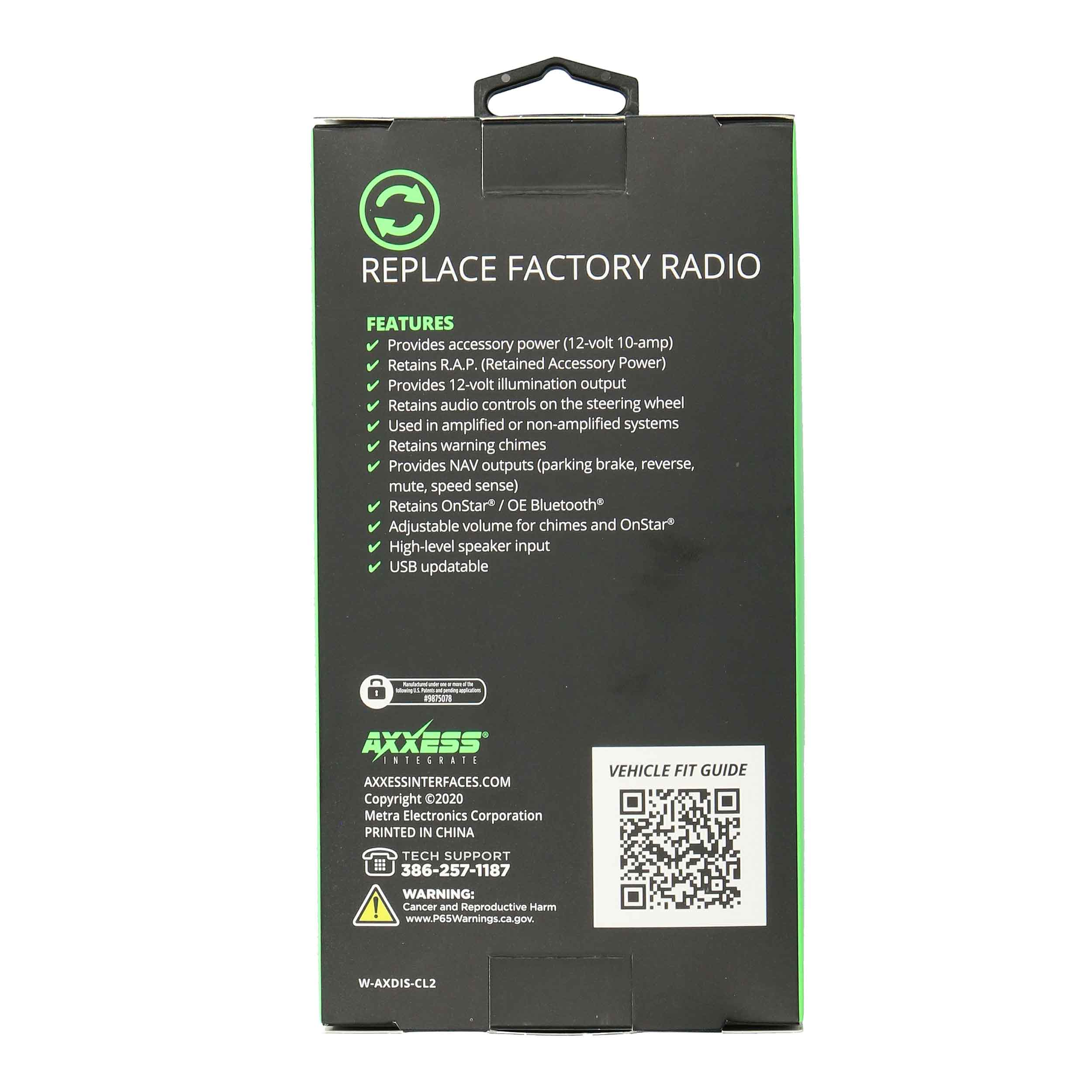 Radio Replacement Data Intfc w/SWC Fits Select GM 2000-2014