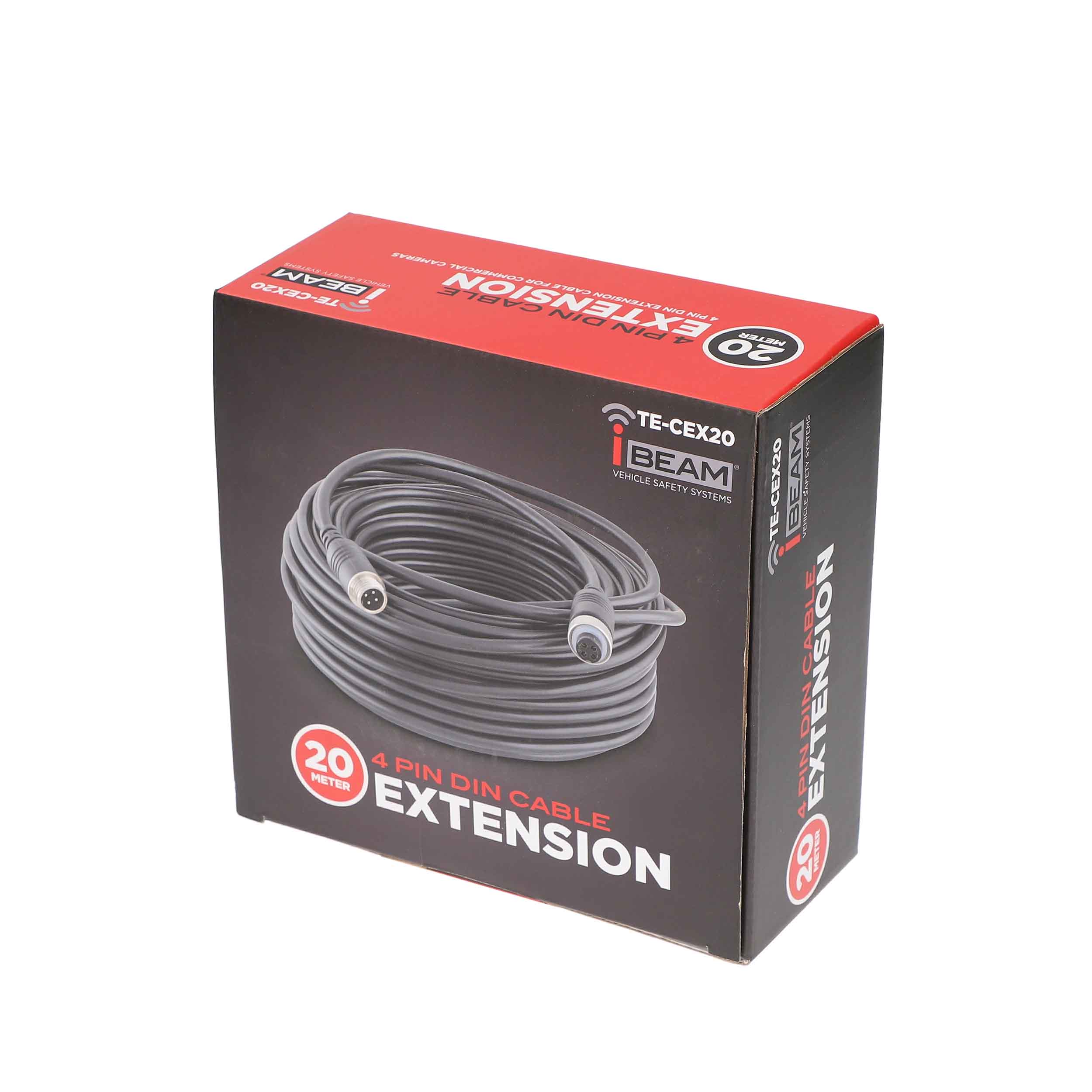 Commercial 4-Pin Din 20 Meter Extension Cable