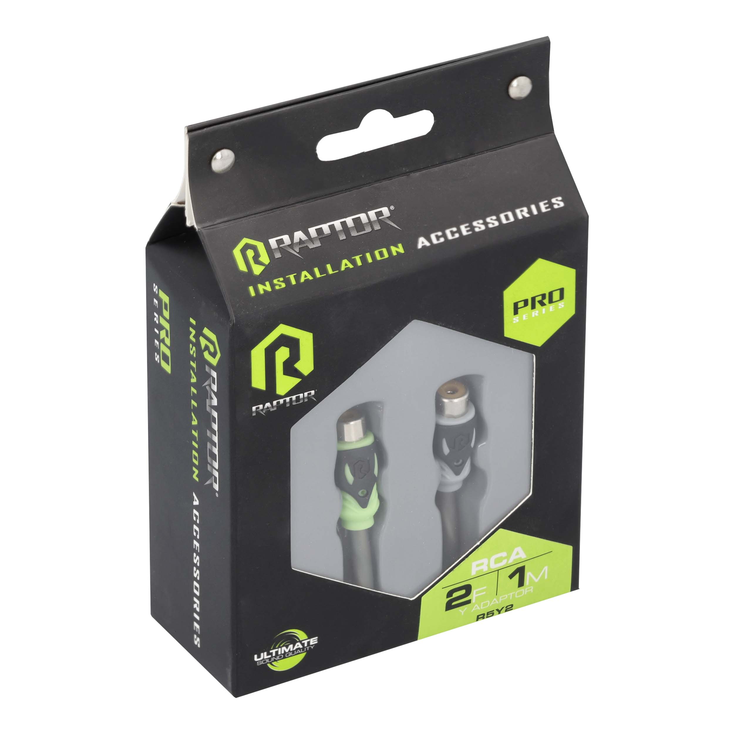 RCA 2-Channel Audio Cable - Pro Series 2F-1M