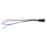 Black 12MM Round Illuminated Latching Switch Yellow Qty 2