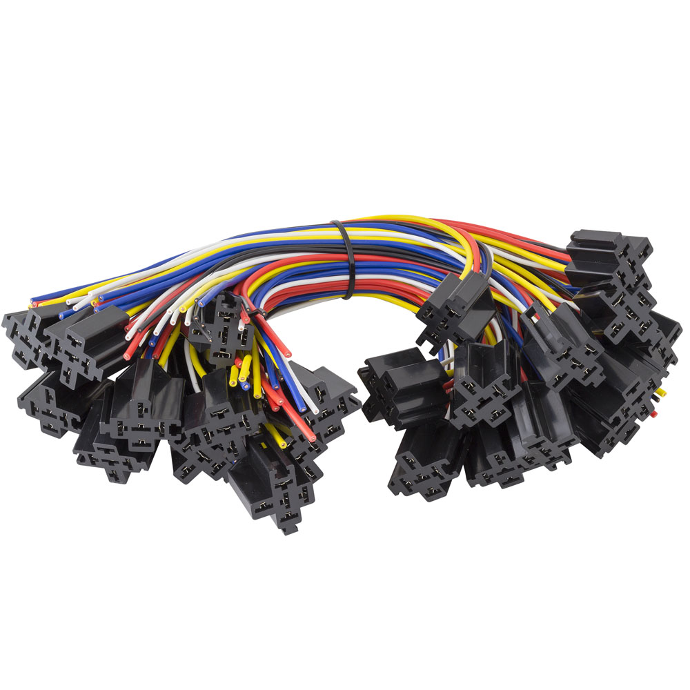 Economy Relay Socket With 12 Inch Leads - Package of 25