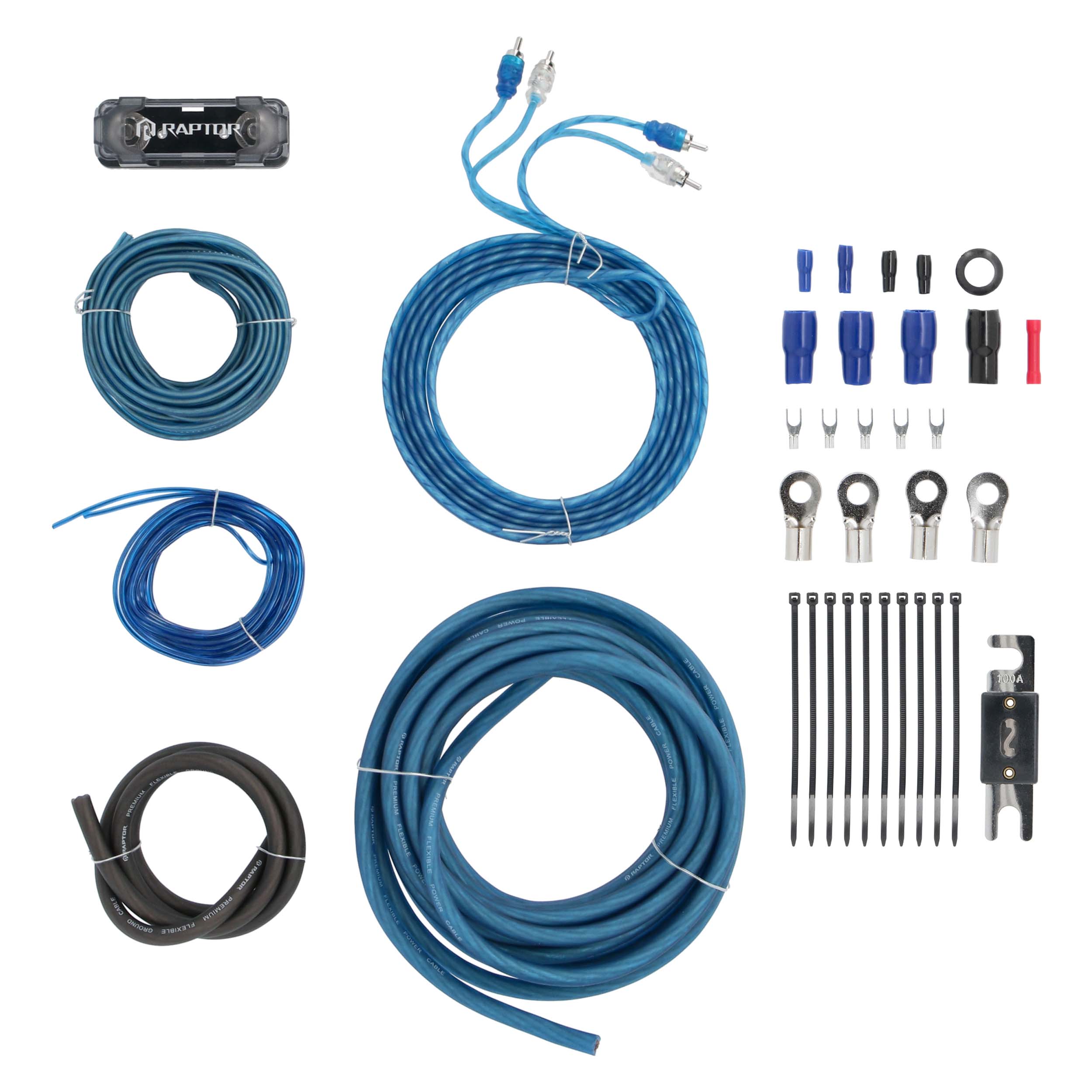 RAPTOR CCA 4 AWG AMP KIT - BULK SERIES R2