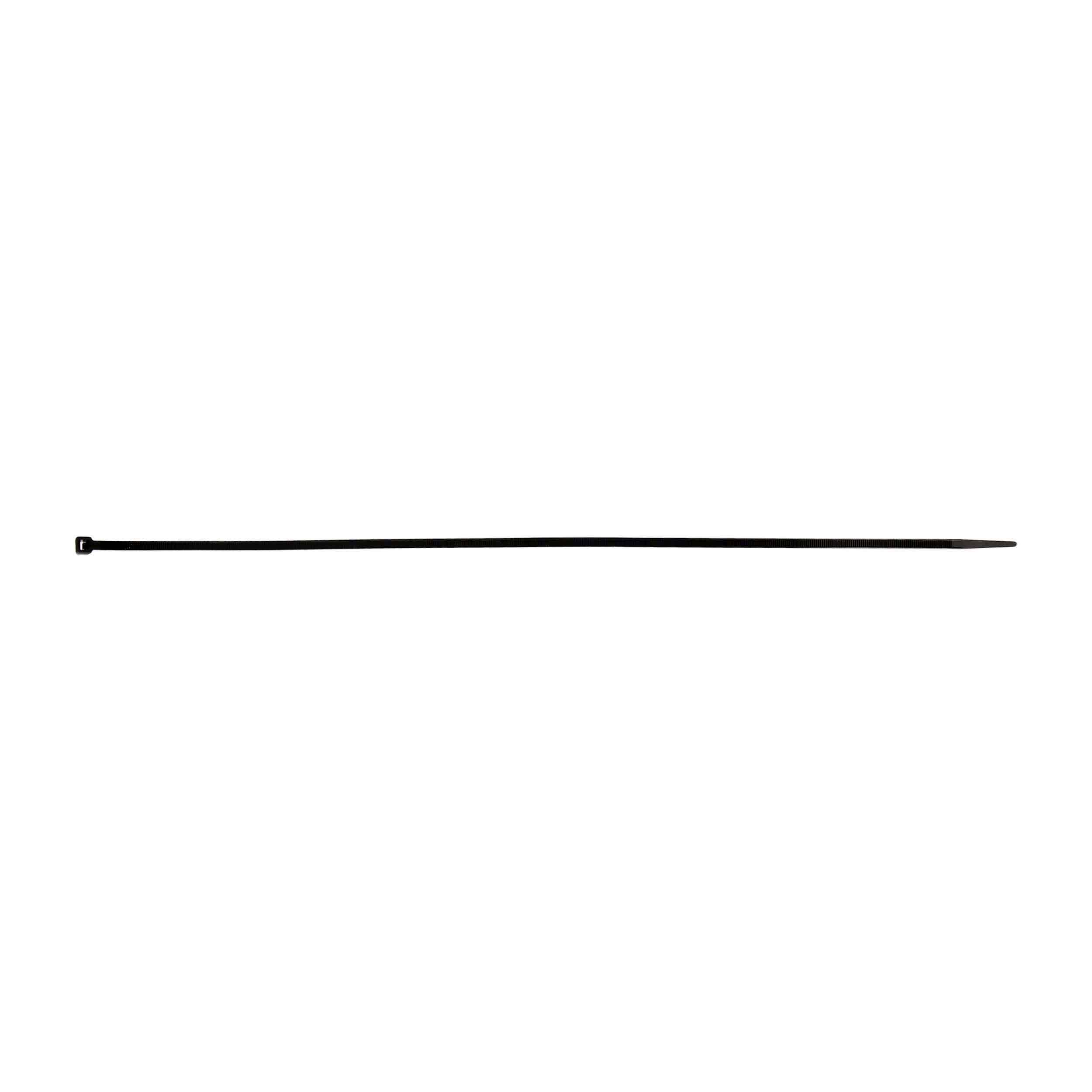 Black Cable Tie - 18 Inch, Package of 100