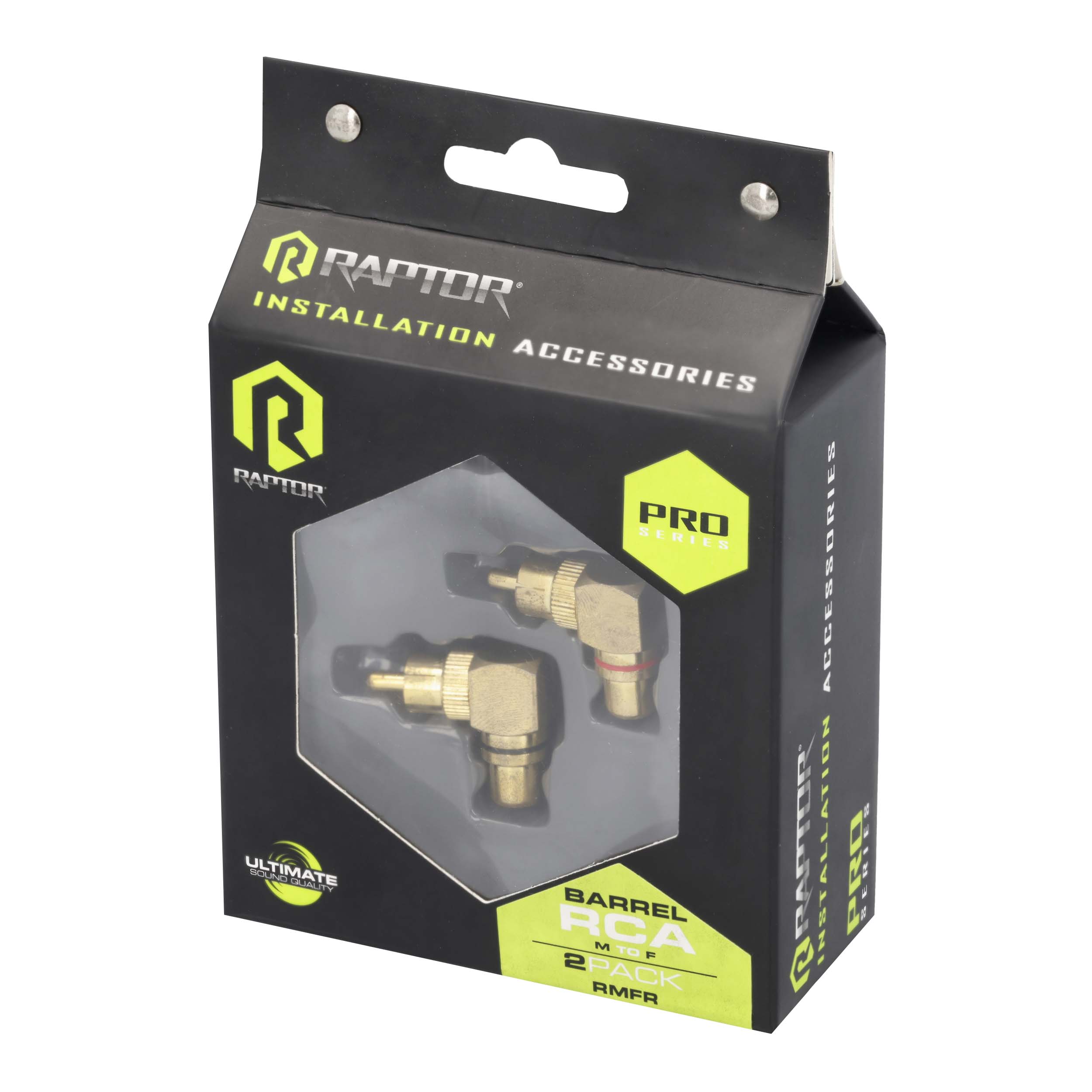 Barrel Connectors Male to Female Right Angle - Pro Series