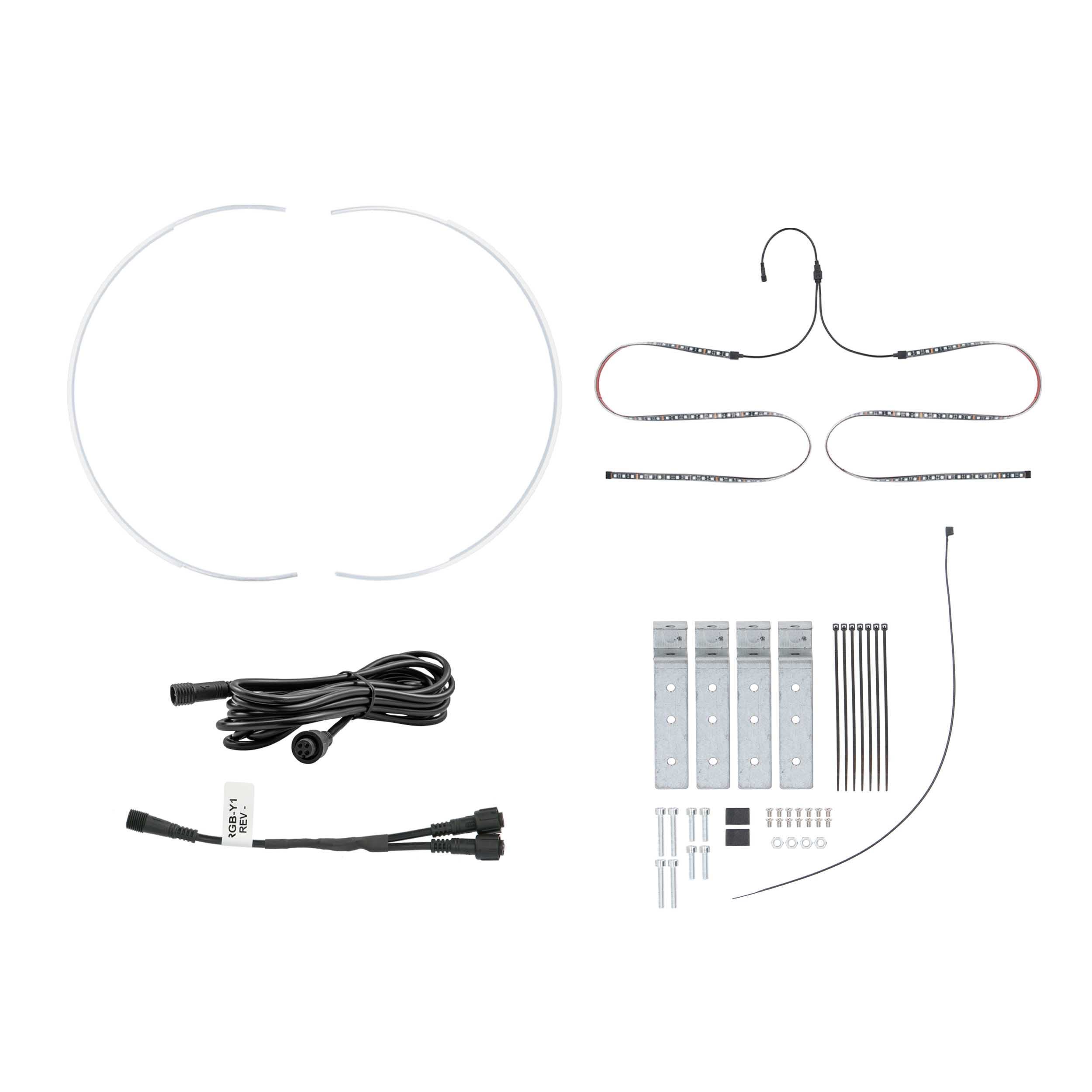 Single RGB Expandable Wheel Ring - 15"-18"