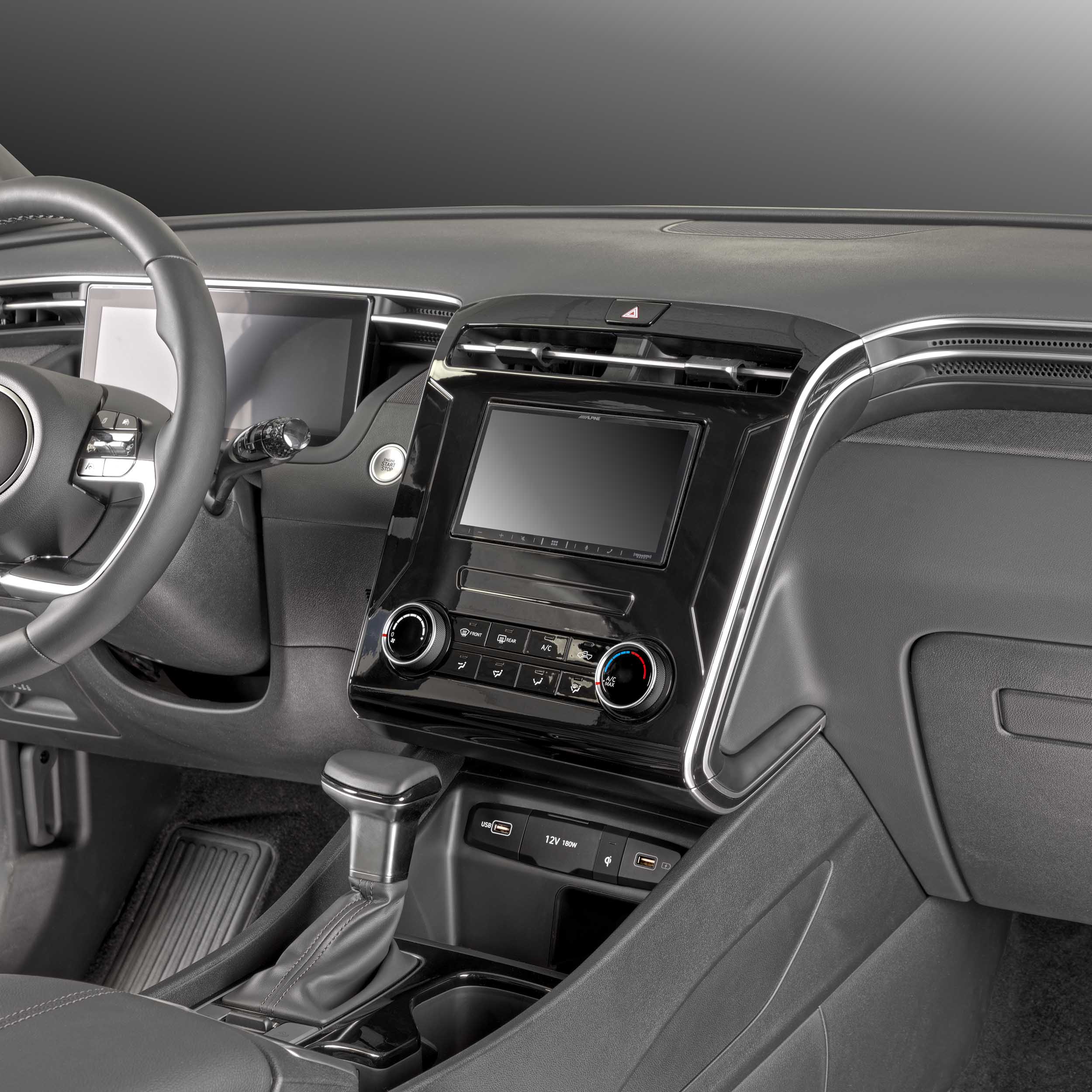 Hyundai Santa Cruz 2022-2024 (without factory NAV, with manual climate controls)