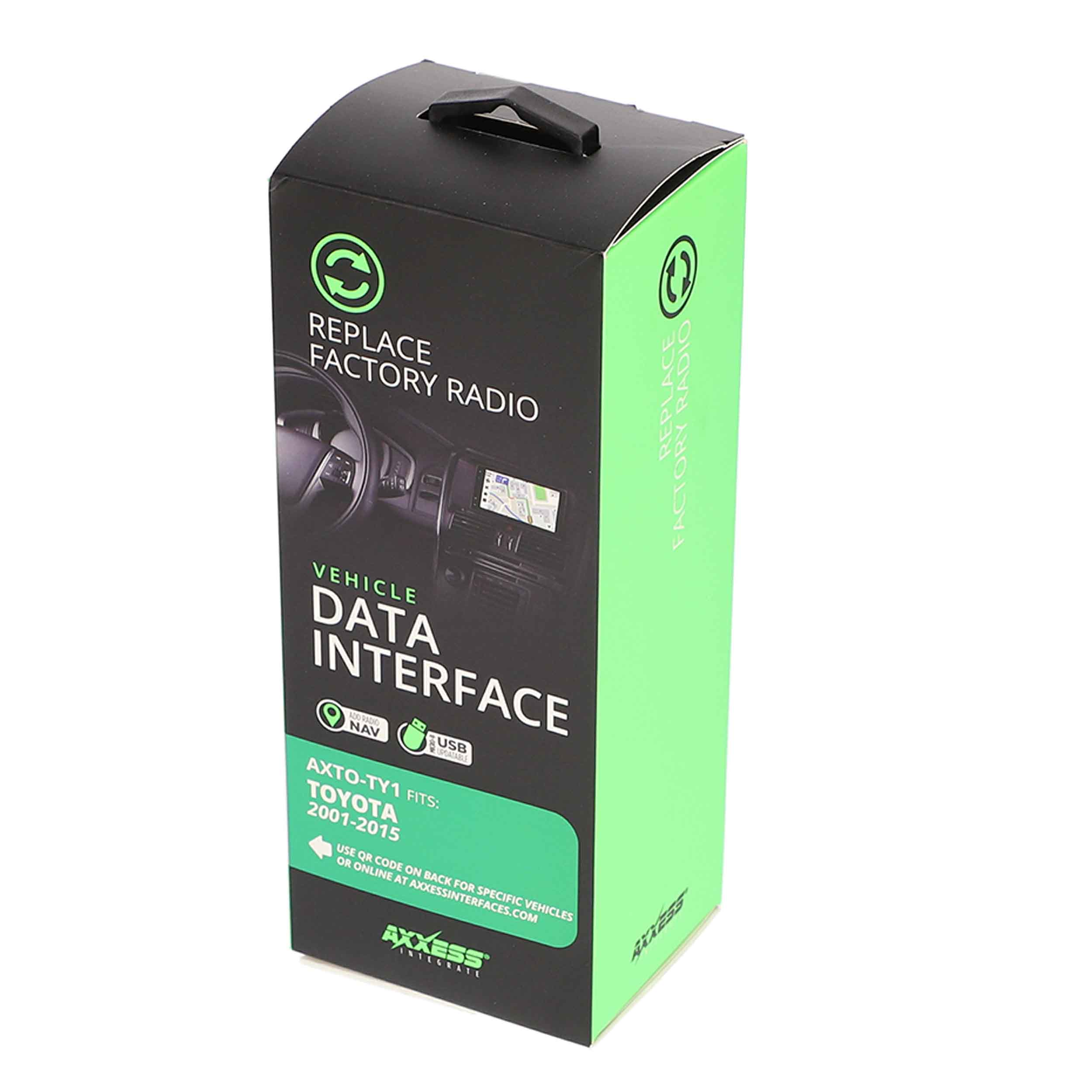 Data Interface w/Data Signal Turn-on - Fits Toyota 2001-2015