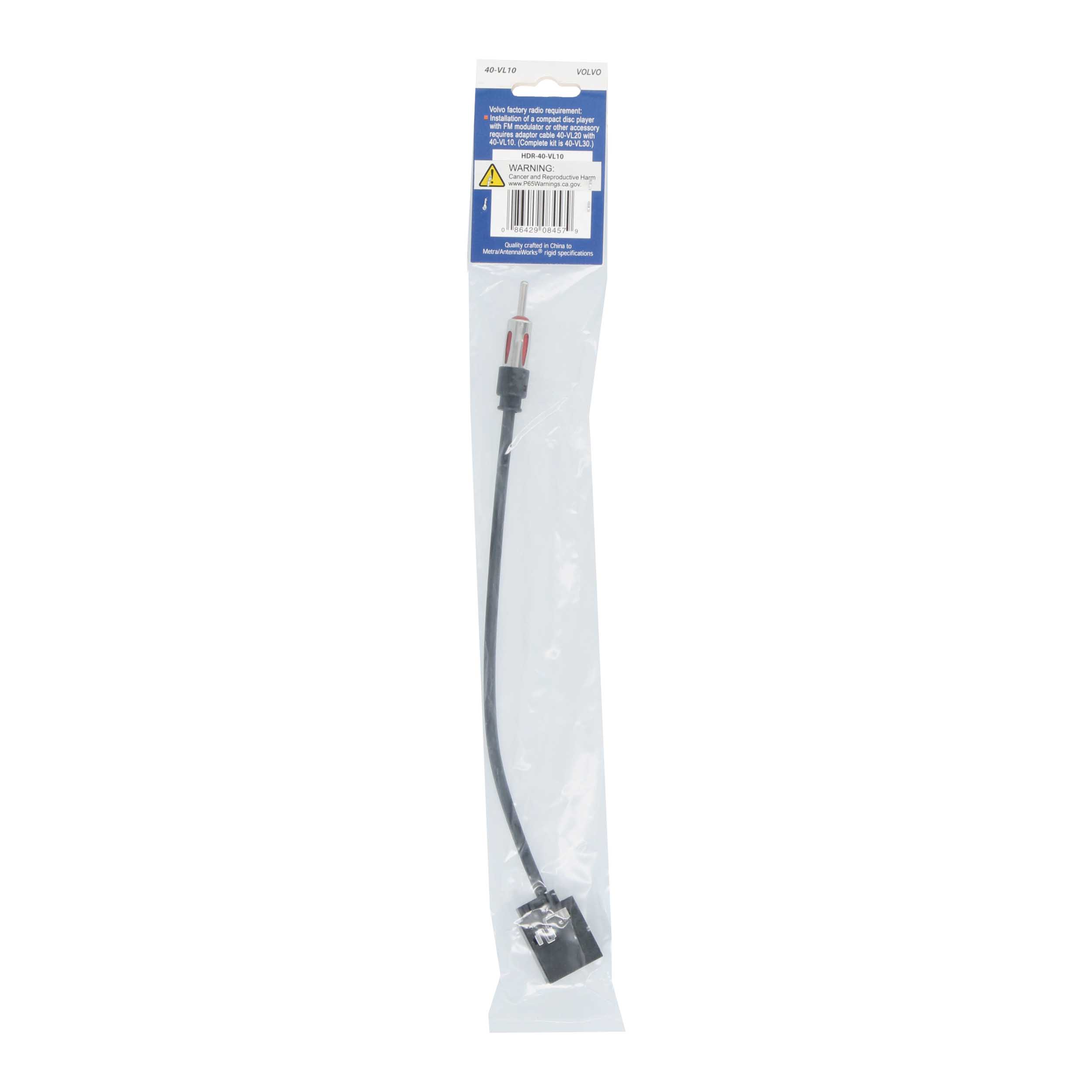 Volvo Vehicle Antenna Adapter Cable 1999-2009