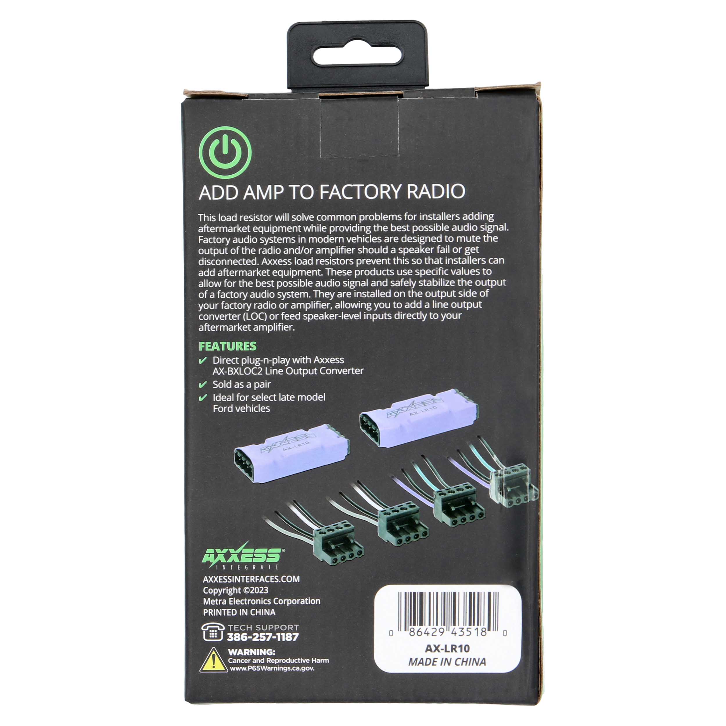 10 Ohm Universal Load Resistor