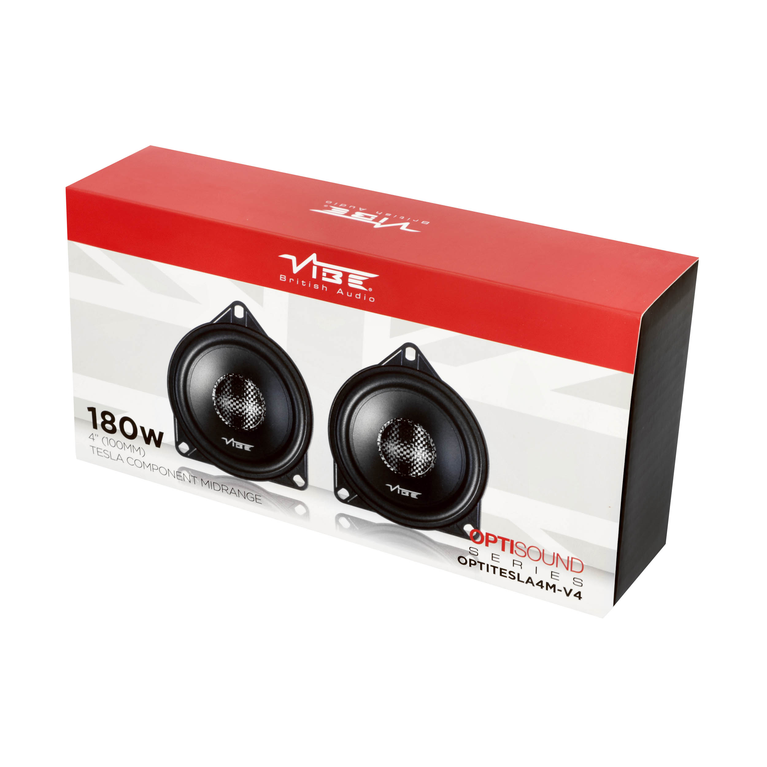 Plug-N-Play 4″ Midwoofer Speaker Kit - Fits Select Tesla