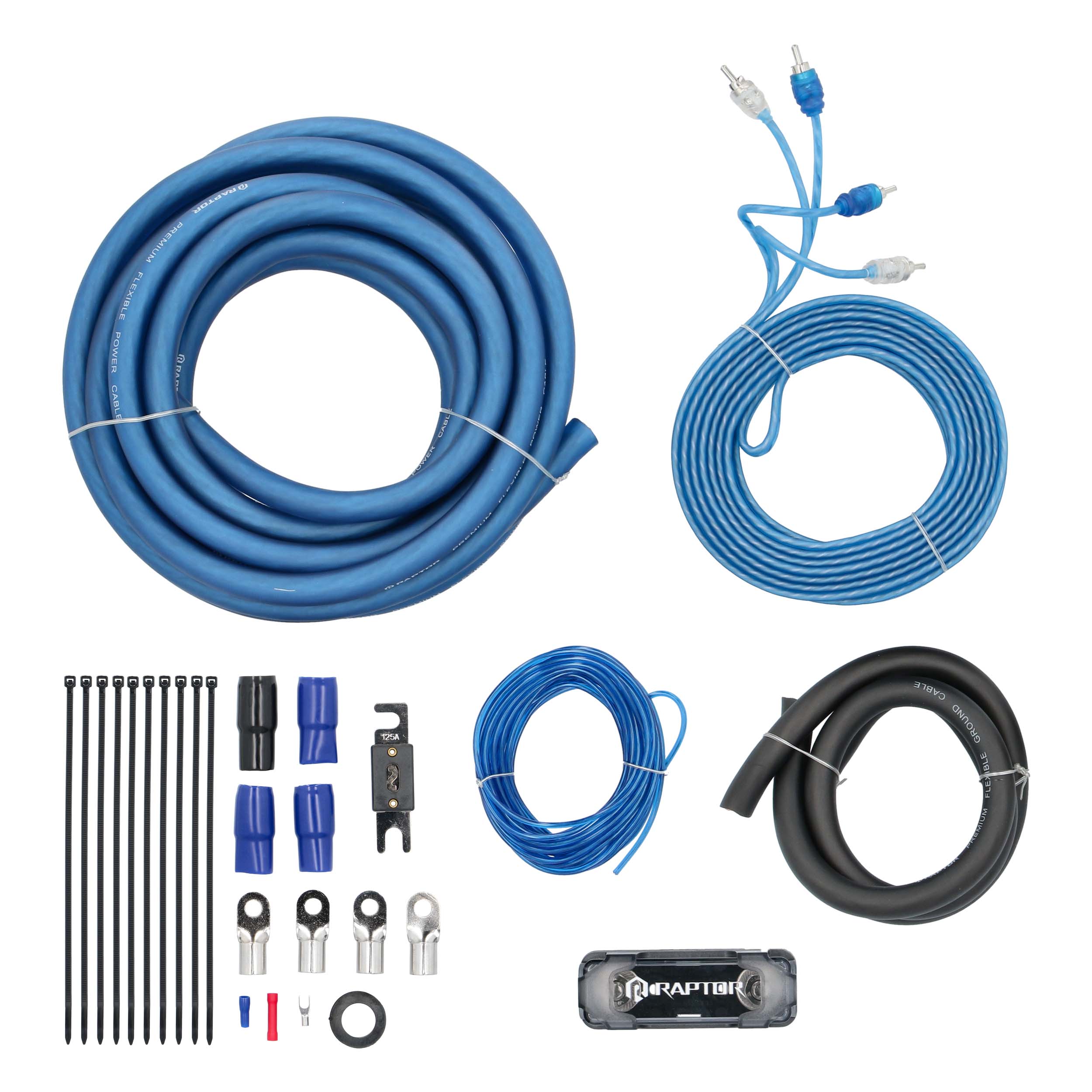 RAPTOR CCA 1/0 AWG AMP KIT - BULK SERIES