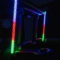 3' Chasing RGB Whip Light w/Controller
