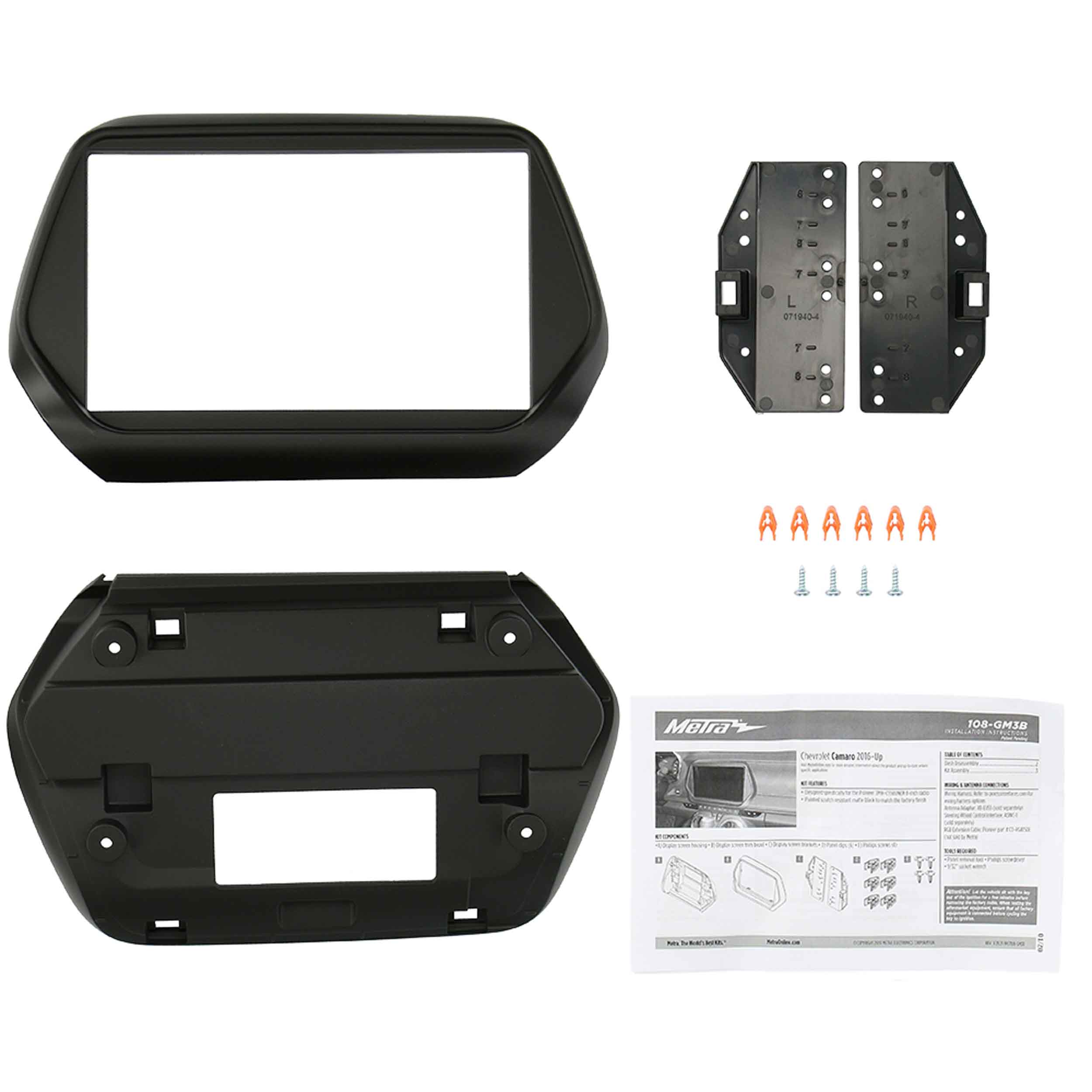 Chevy Camaro 2016-2020 - Fits Pioneer 8" Radios