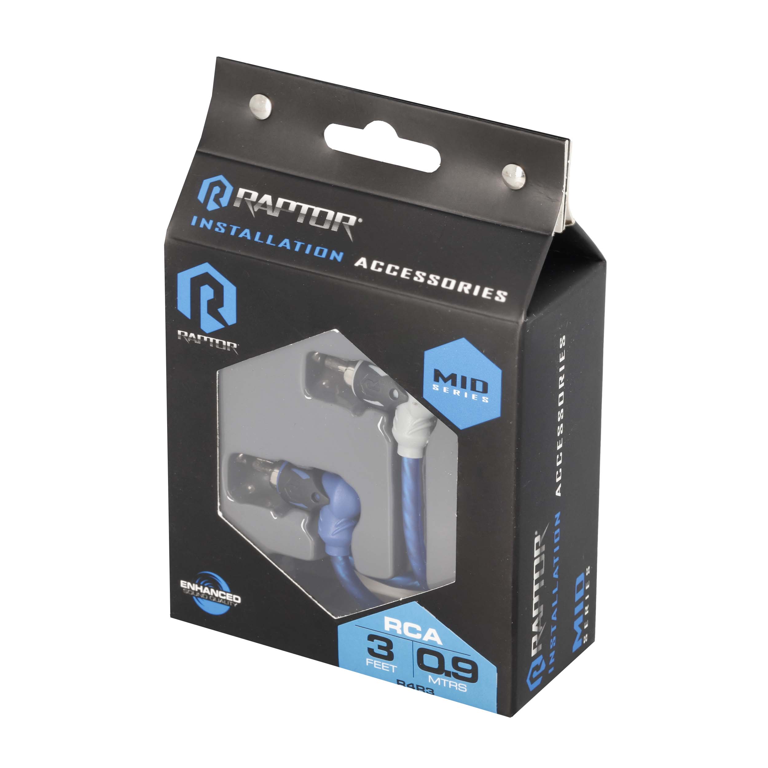 RCA 2-Channel Audio Cable - Mid Series 3 Feet