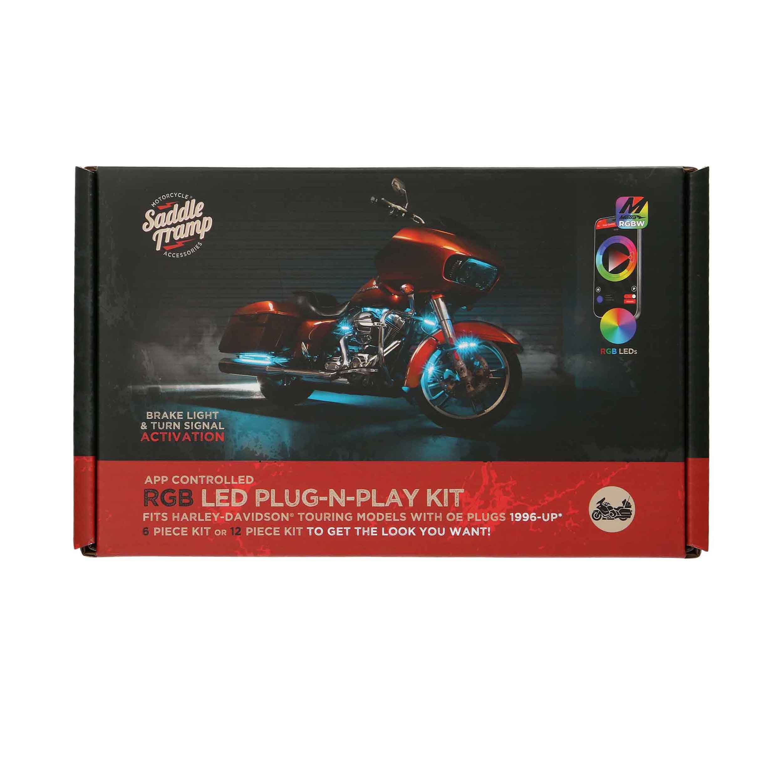RGB 12-LED Strip Kit with Controller