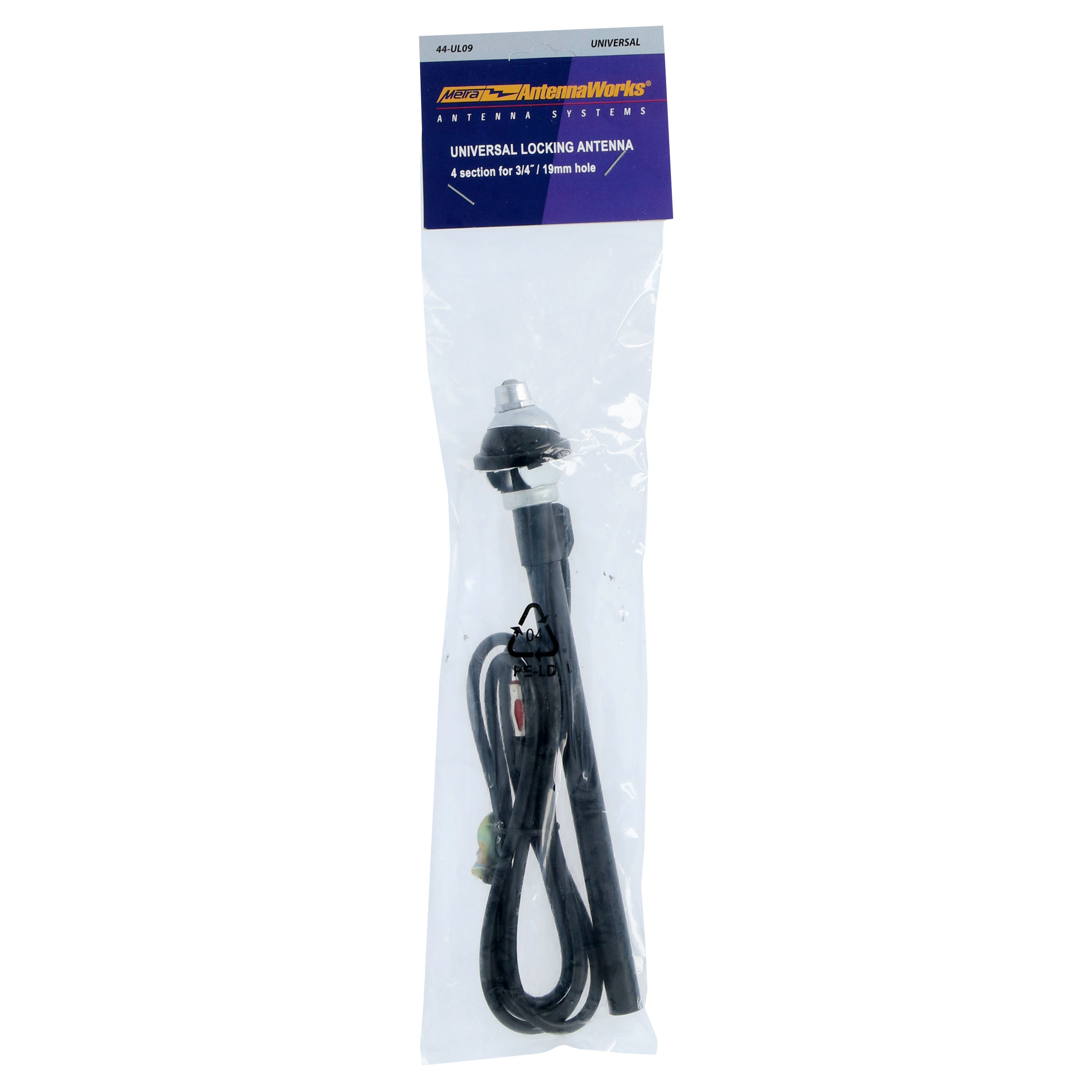 Key Lock Universal Retractable Antenna - 31 Inch