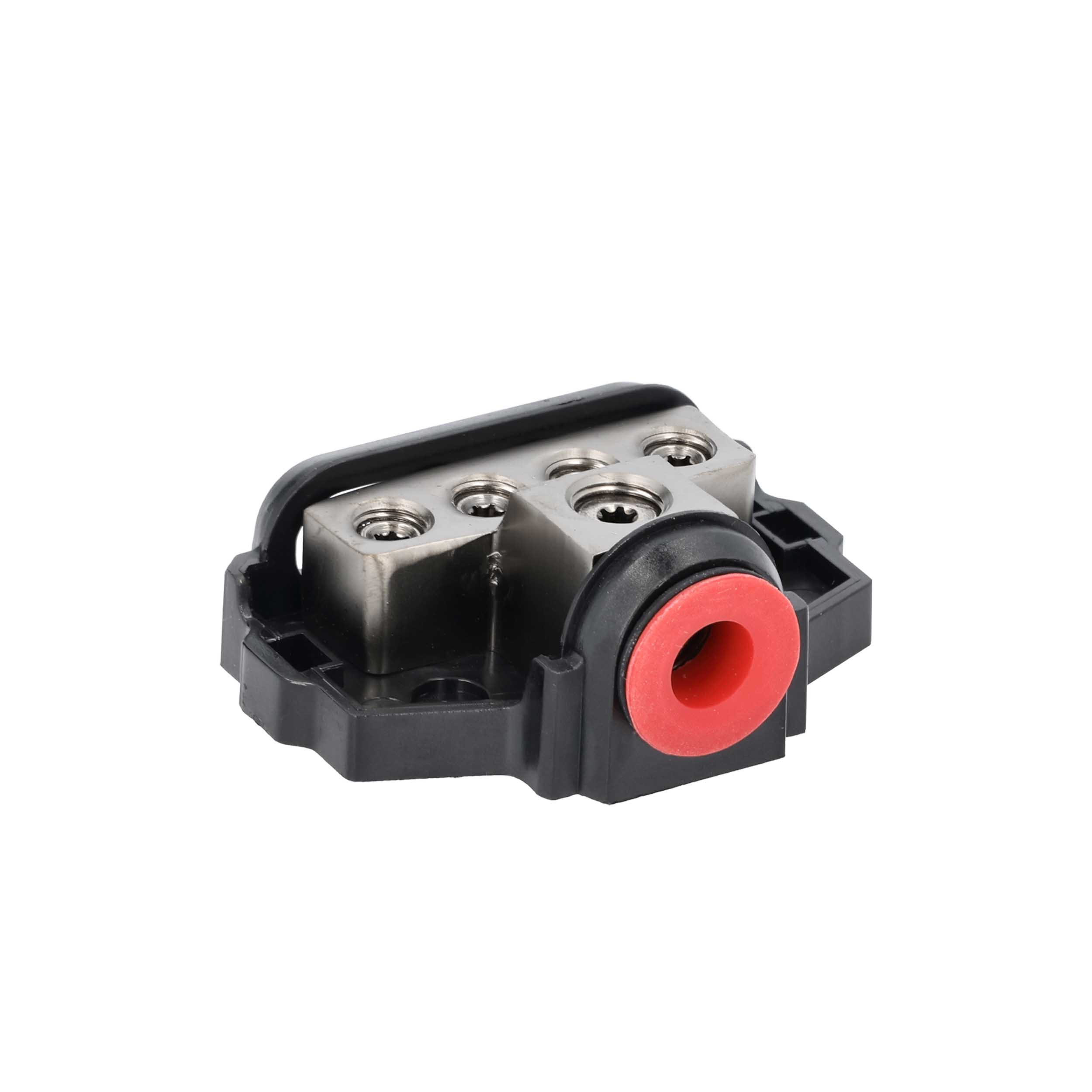 4-Position Distribution Block | 1/0 – 4 AWG In, (4) 4/8 AWG Out