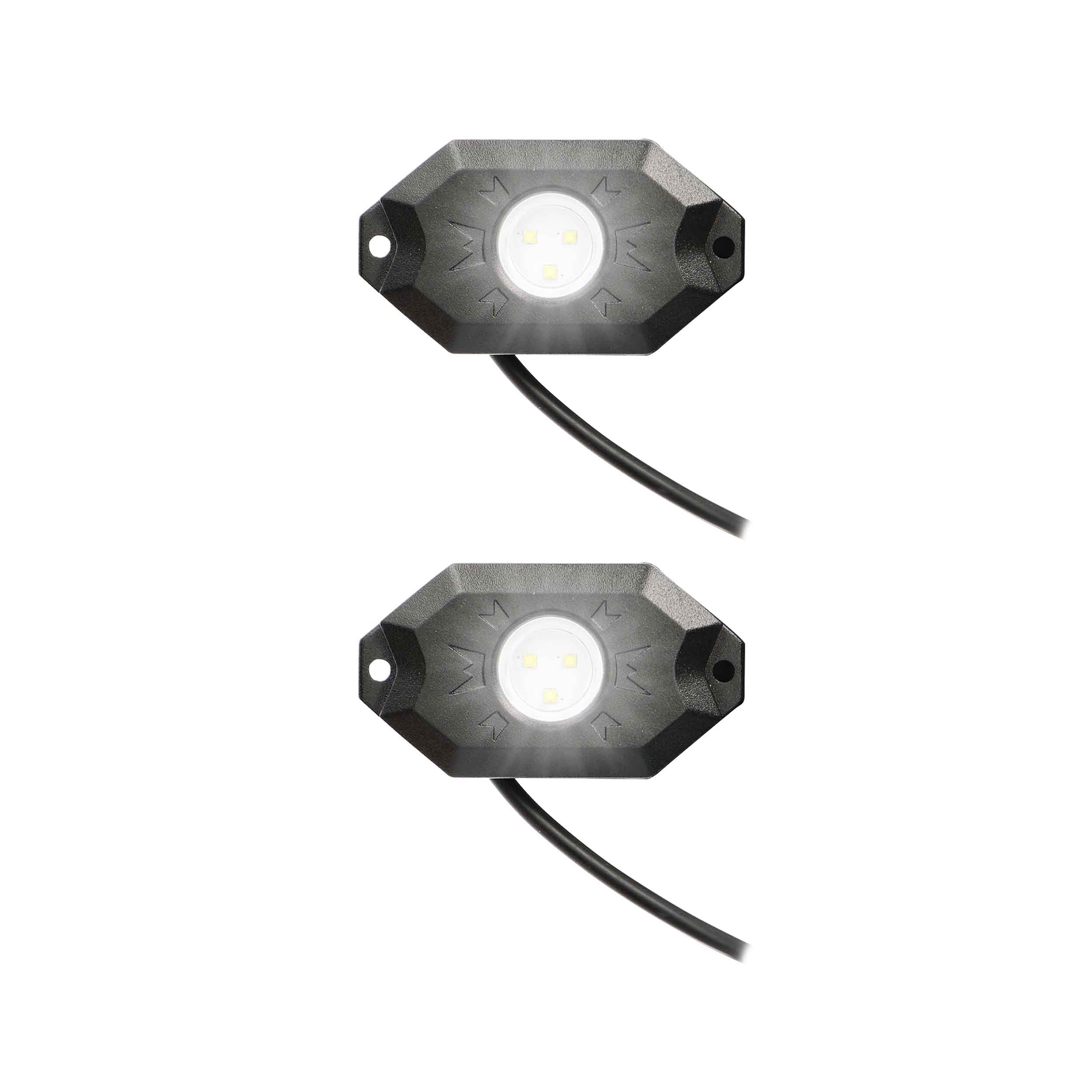 Daytona Lights Rock Lights (White) - 2 Pack