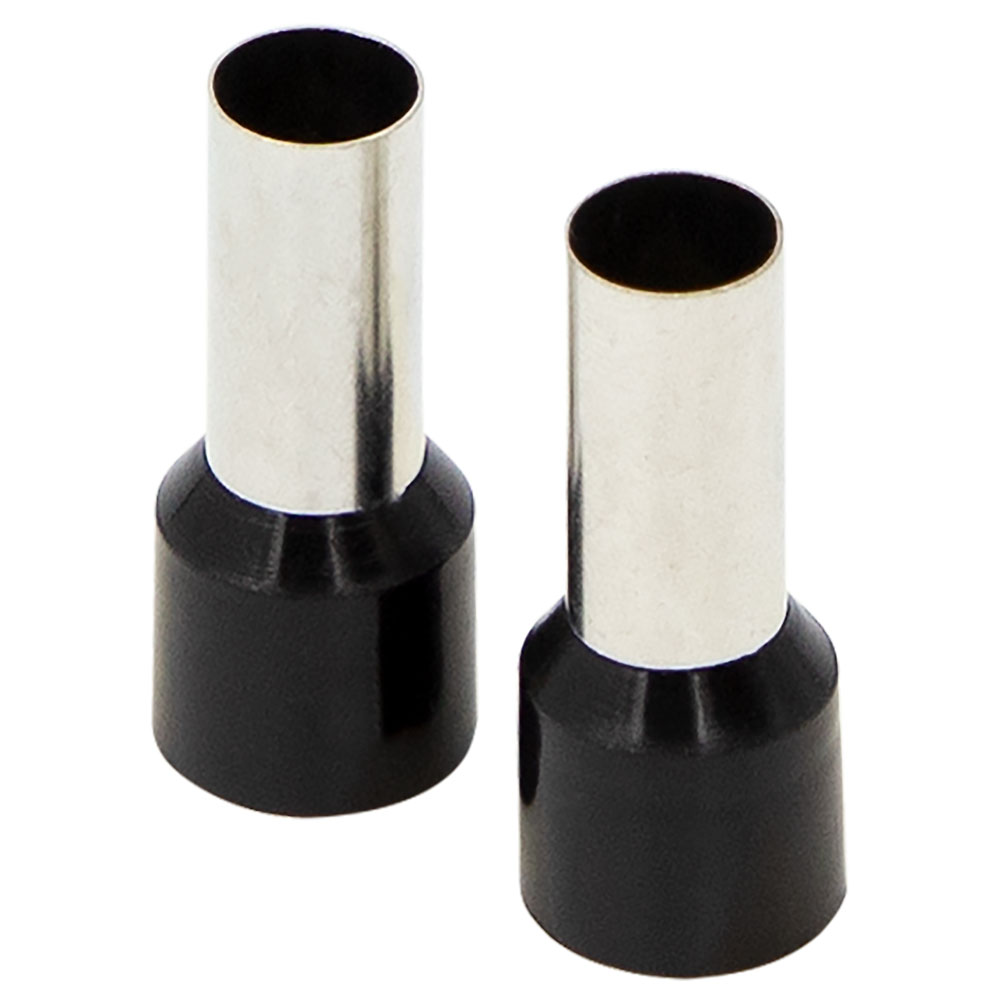 Ferrules - Black 4GA - 50 per Bag