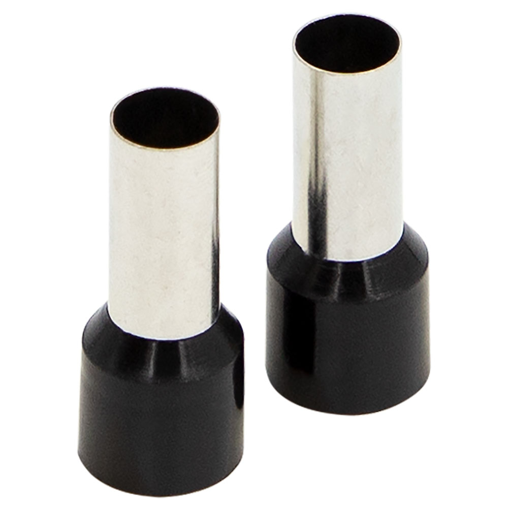 Ferrules - Black 4GA - 50 per Bag