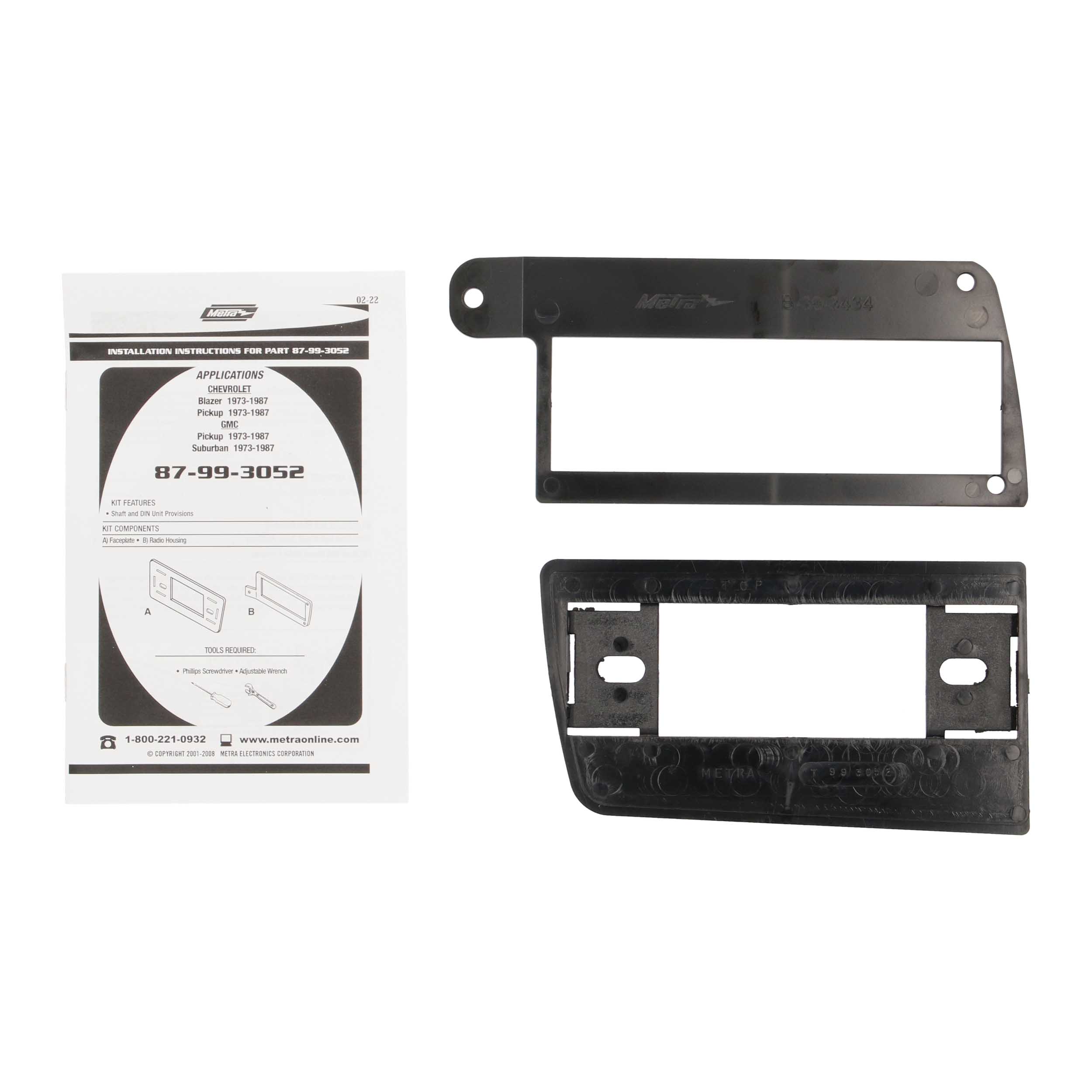 DIN Conversion - Chevy | GMC Trucks | SUVs 1973-1991