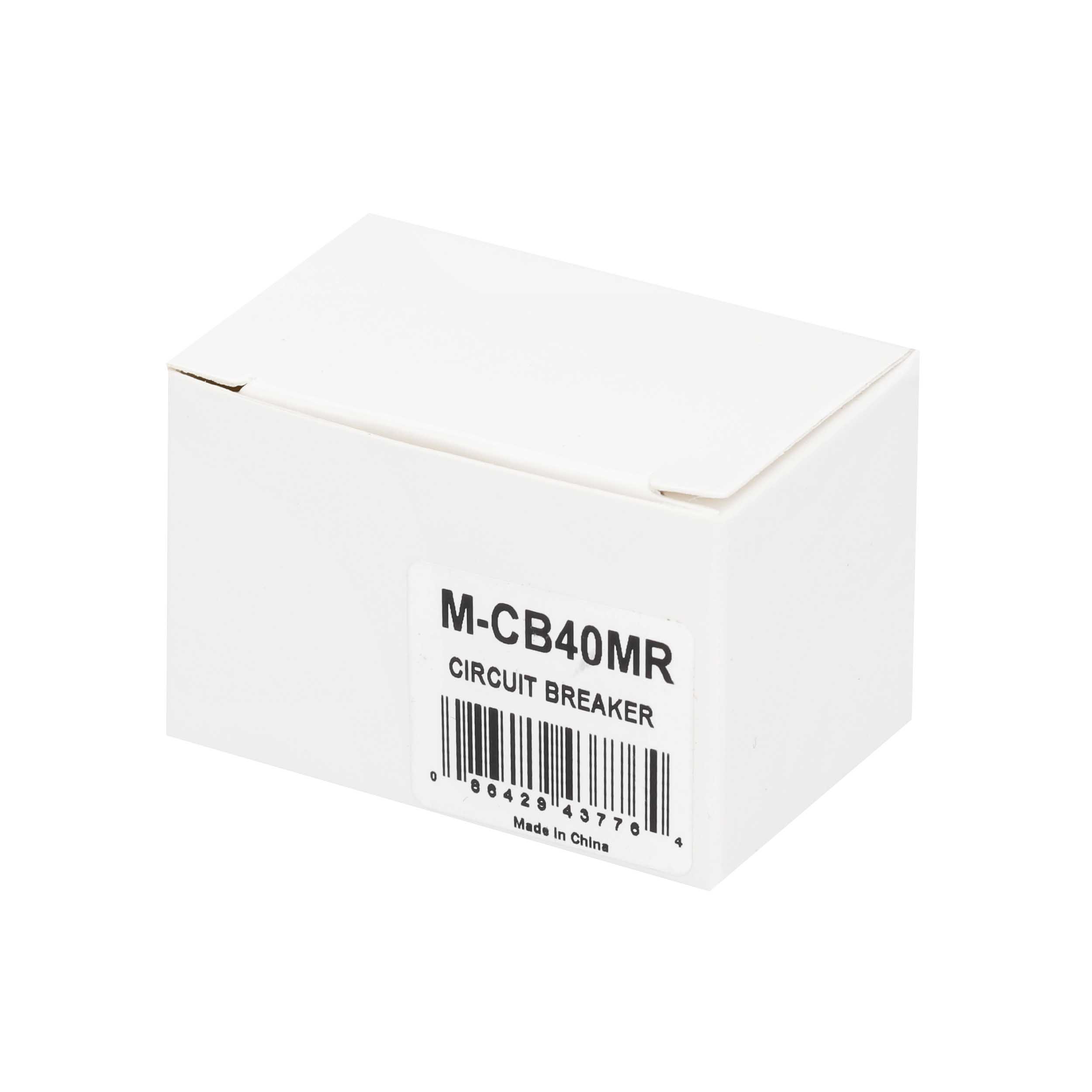 40A Mini Circuit Breaker Manual Reset