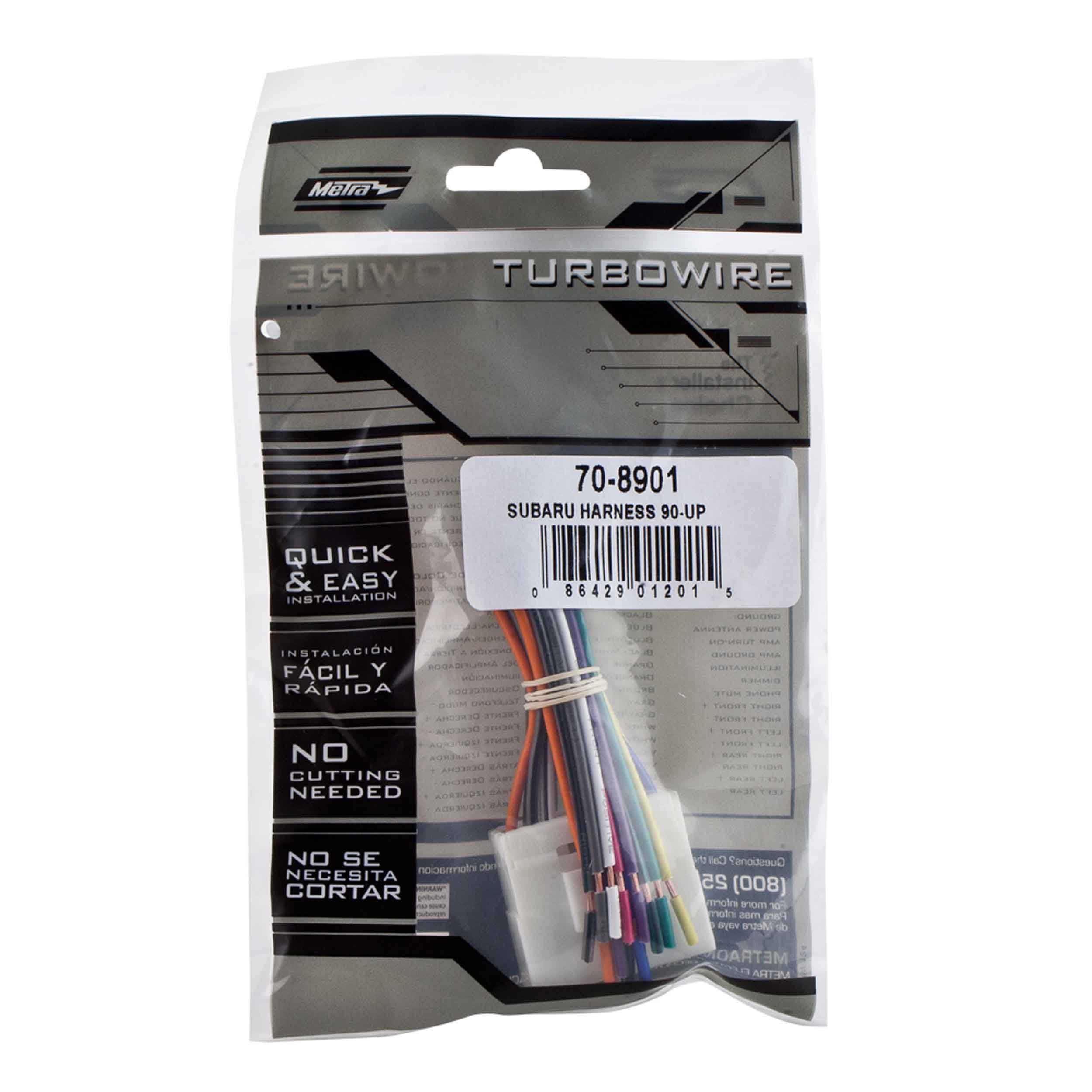 Radio Replacement Harness - Fits Subaru 1990-2013