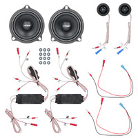 4" Plug-N-Play Front Door Speakers - BMW