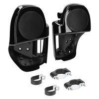 Lower Vented Fairings with Speaker Housing - Fits Harley-Dav