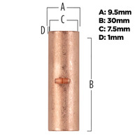 4 GA COPPER BUTT - 25PK