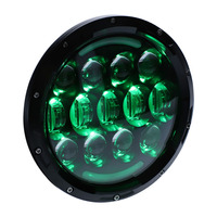 Improved RGB Backlit 7" LED Light - 7 Inch, 15 LED