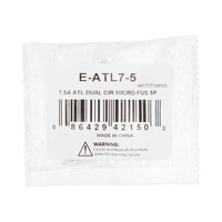 7.5 AMP ATL DUAL CIRCUIT MICRO FUSES - 5 PACK