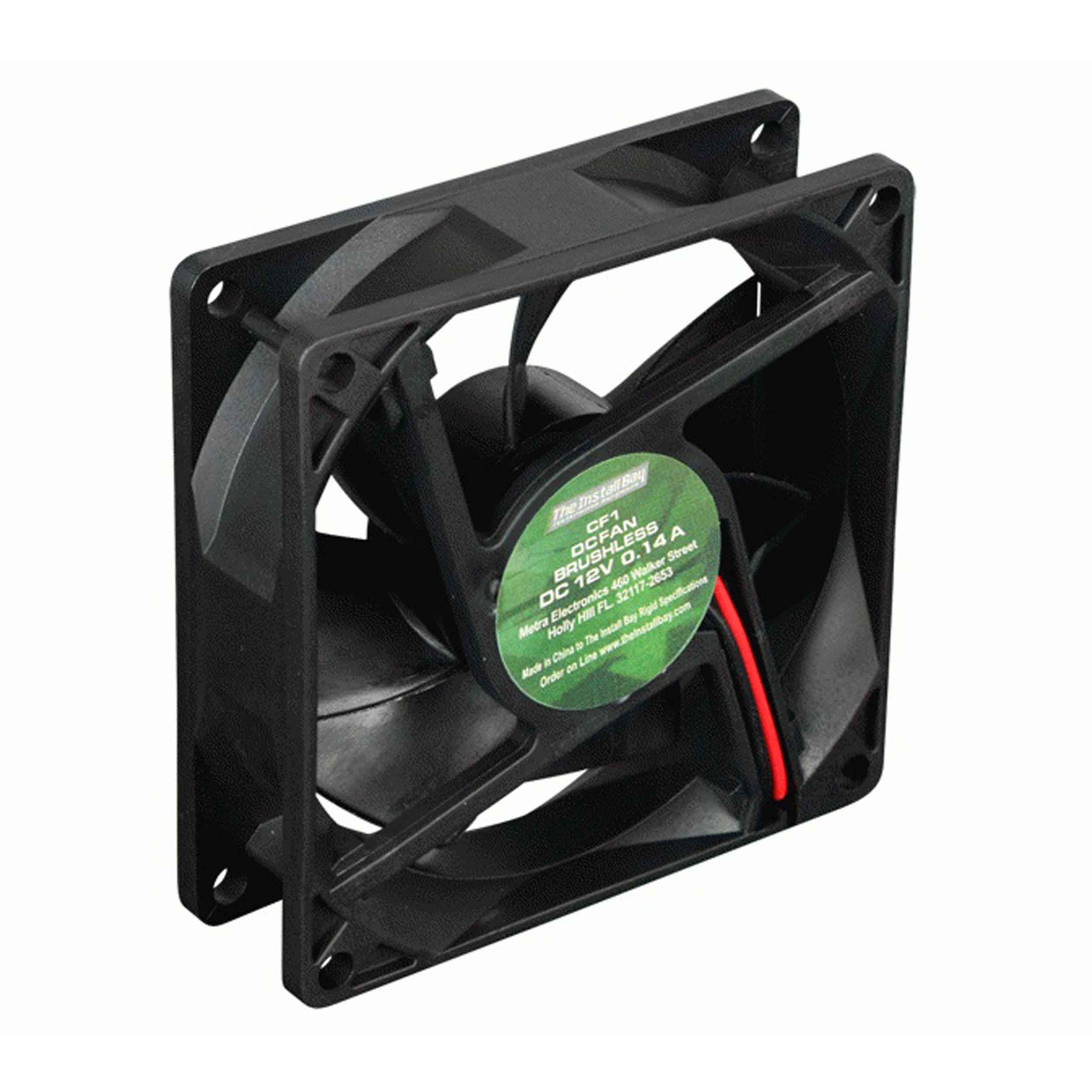 Cooling Fan 3.15 in Square x 1 in Deep  - Each