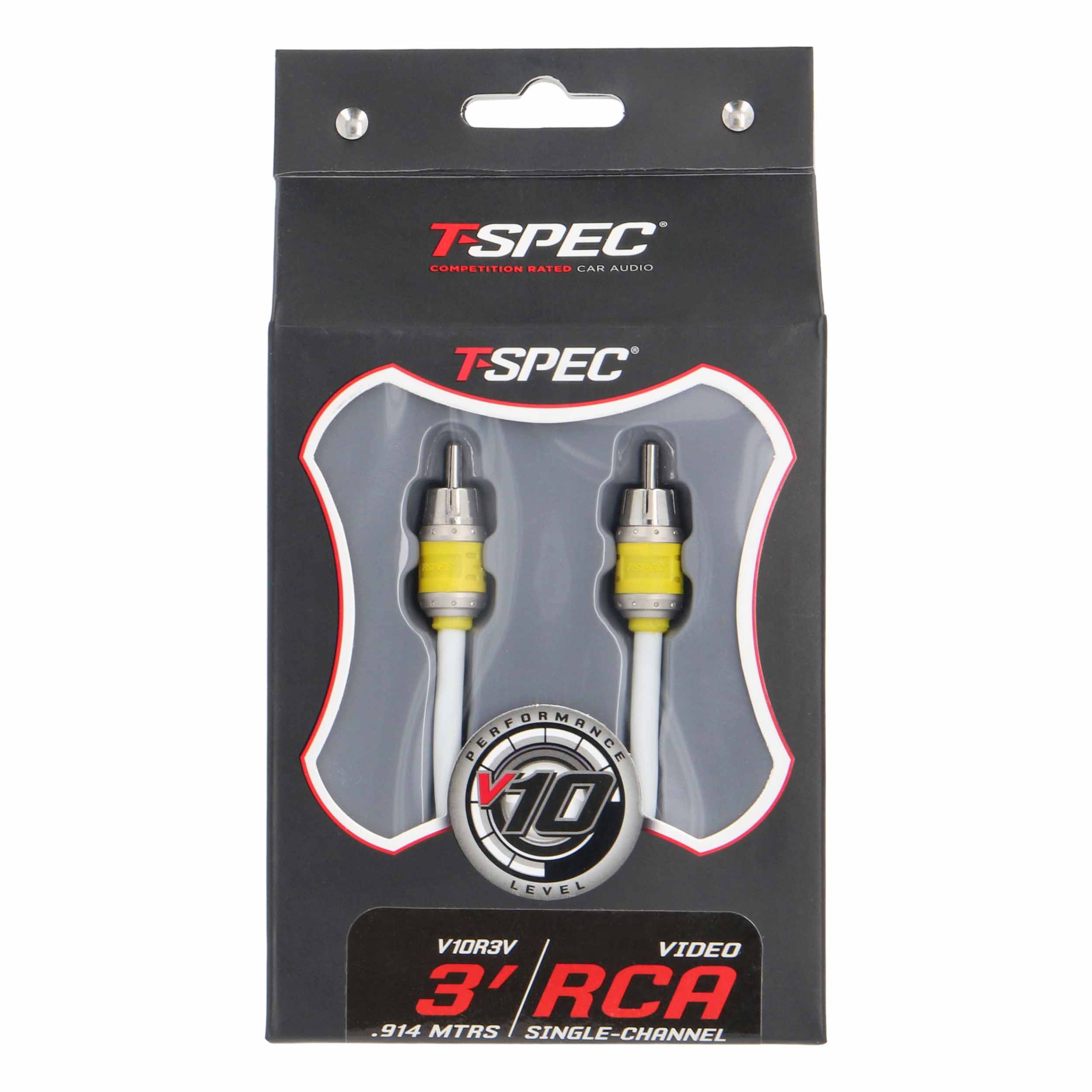 v10 Series Single-Channel Video Cable - 3 FT