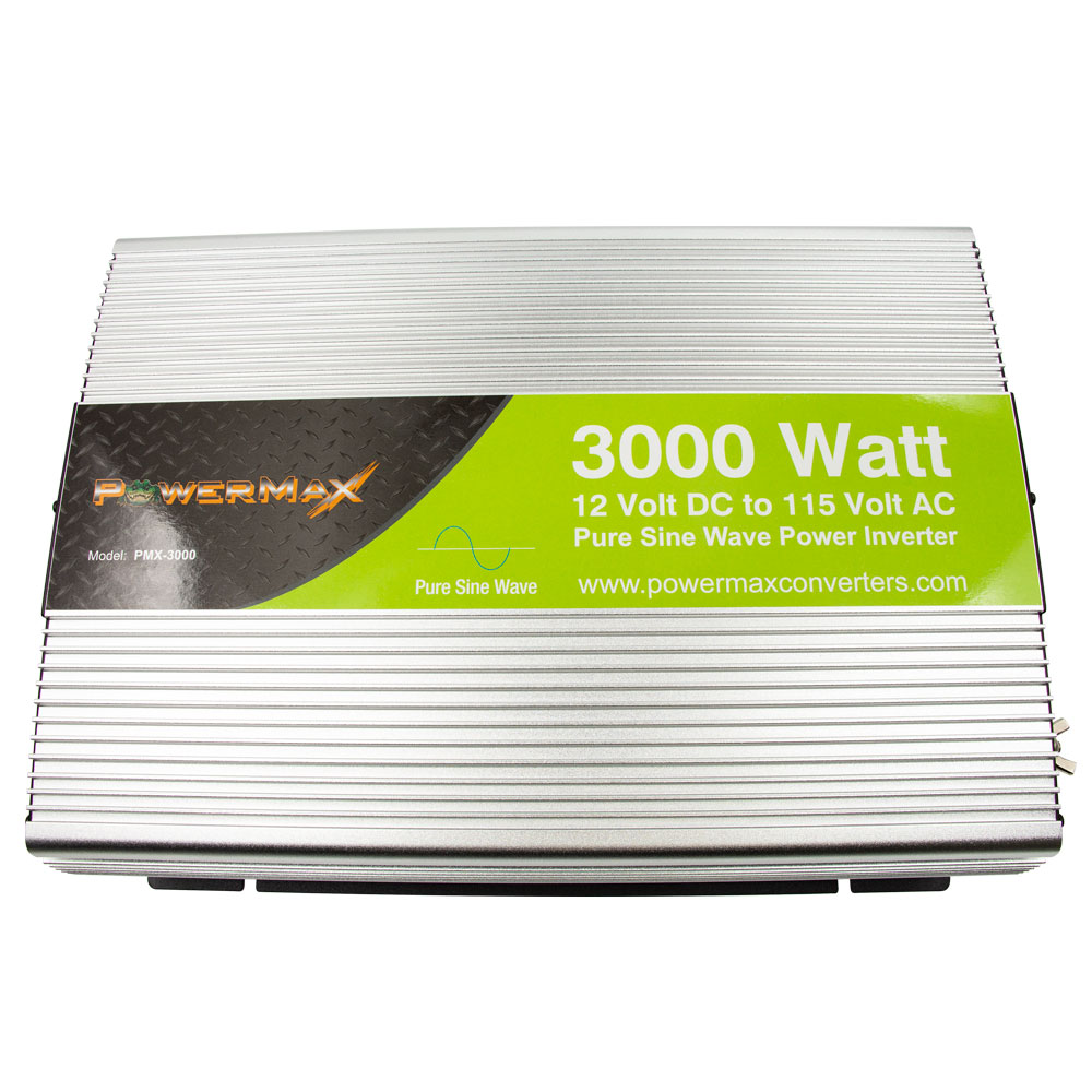 3000W Pure Sine Wave 12VDC to 120V AC Inverter