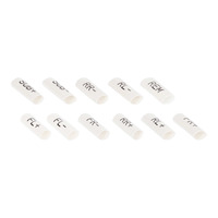 Wire Heat Shrink Labels Refill Pack | 120 Piece