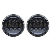 Improved RGB Backlit 7" LED Light - 7 Inch, 15 LED