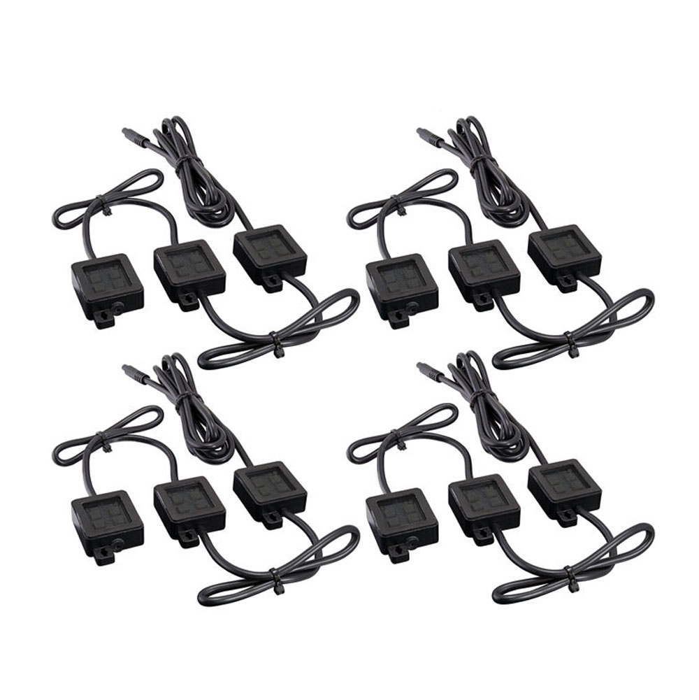 MPS RGB 4 String LED Rock Light Set, used with RGB-CB2