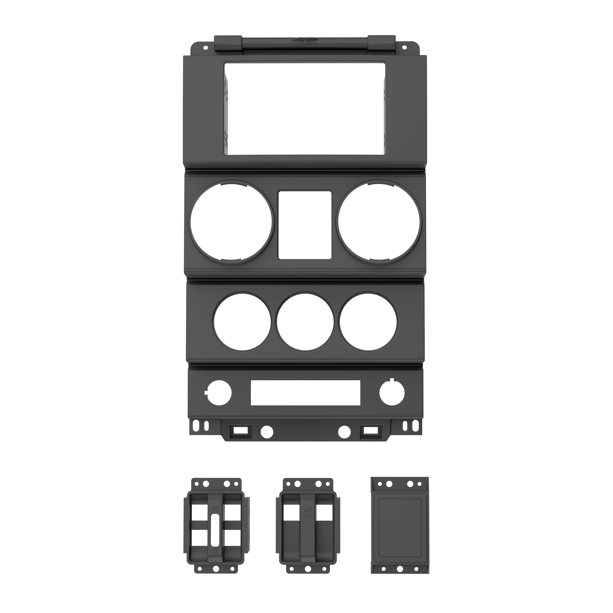 Stereo Installation Kit - Fits Jeep Wrangler JK 2007-2010