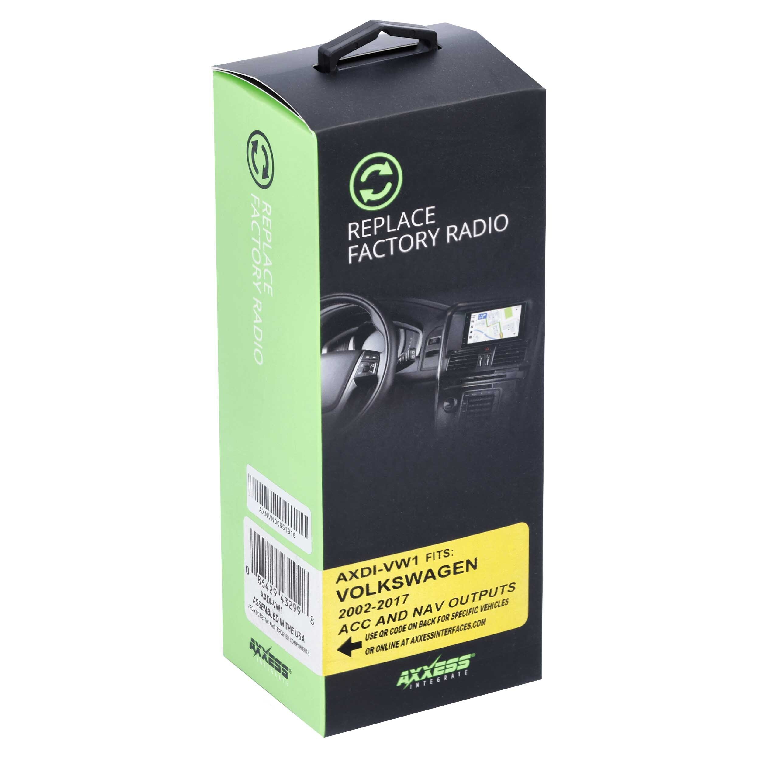 DATA INTERFACE - FITS VOLKSWAGEN 2002-2016