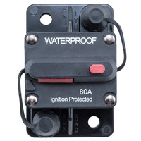 Circuit Breaker Manual Reset IP67 Rated - 80  Amp