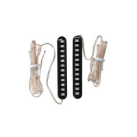 Amber Sequential Turn Signal - 3 Inch, 12 LED, Set of 2