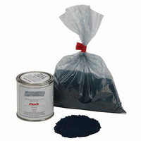 Suede Flock And Adhesive Black - Each